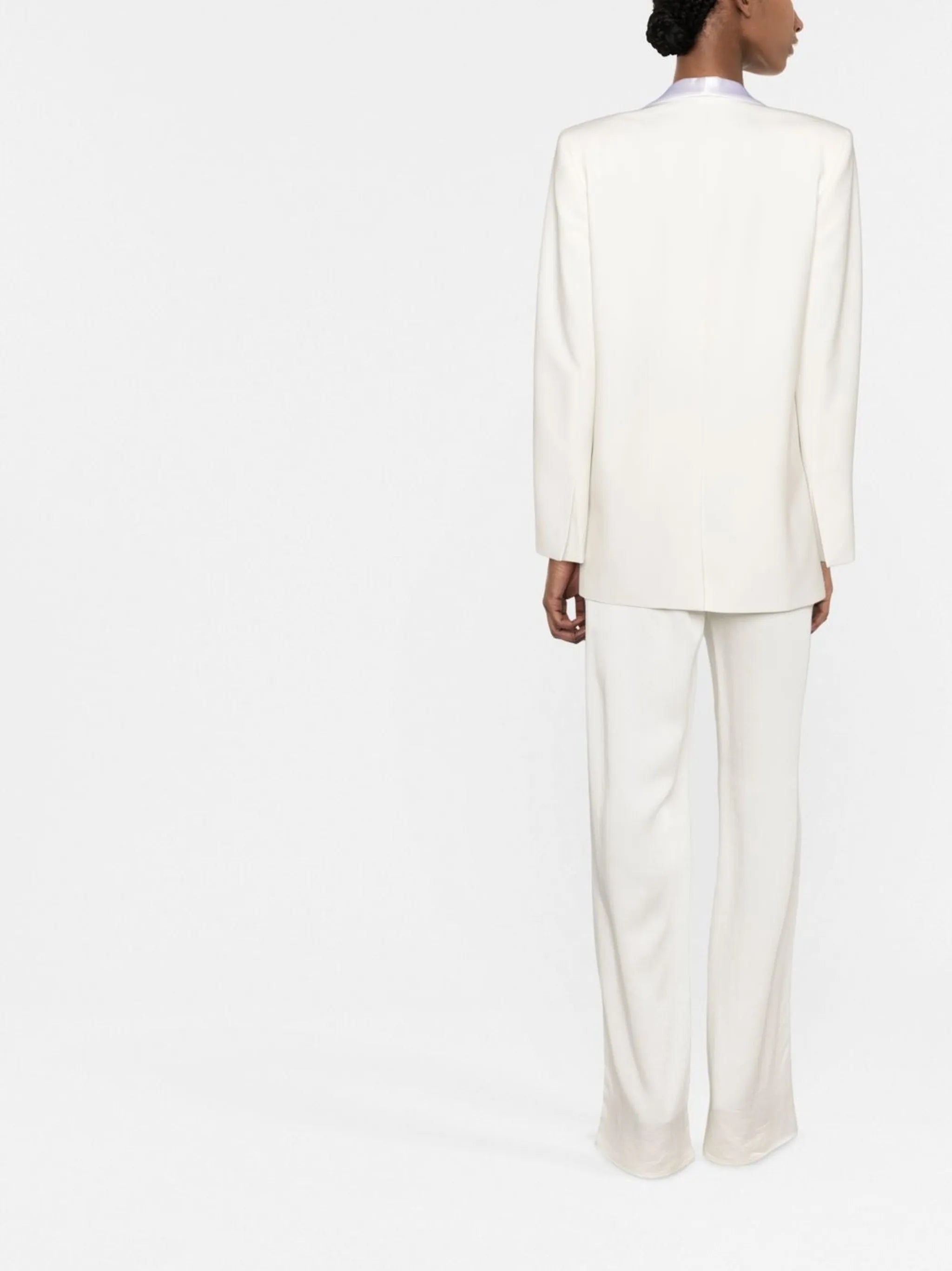 single-breasted tuxedo jacket