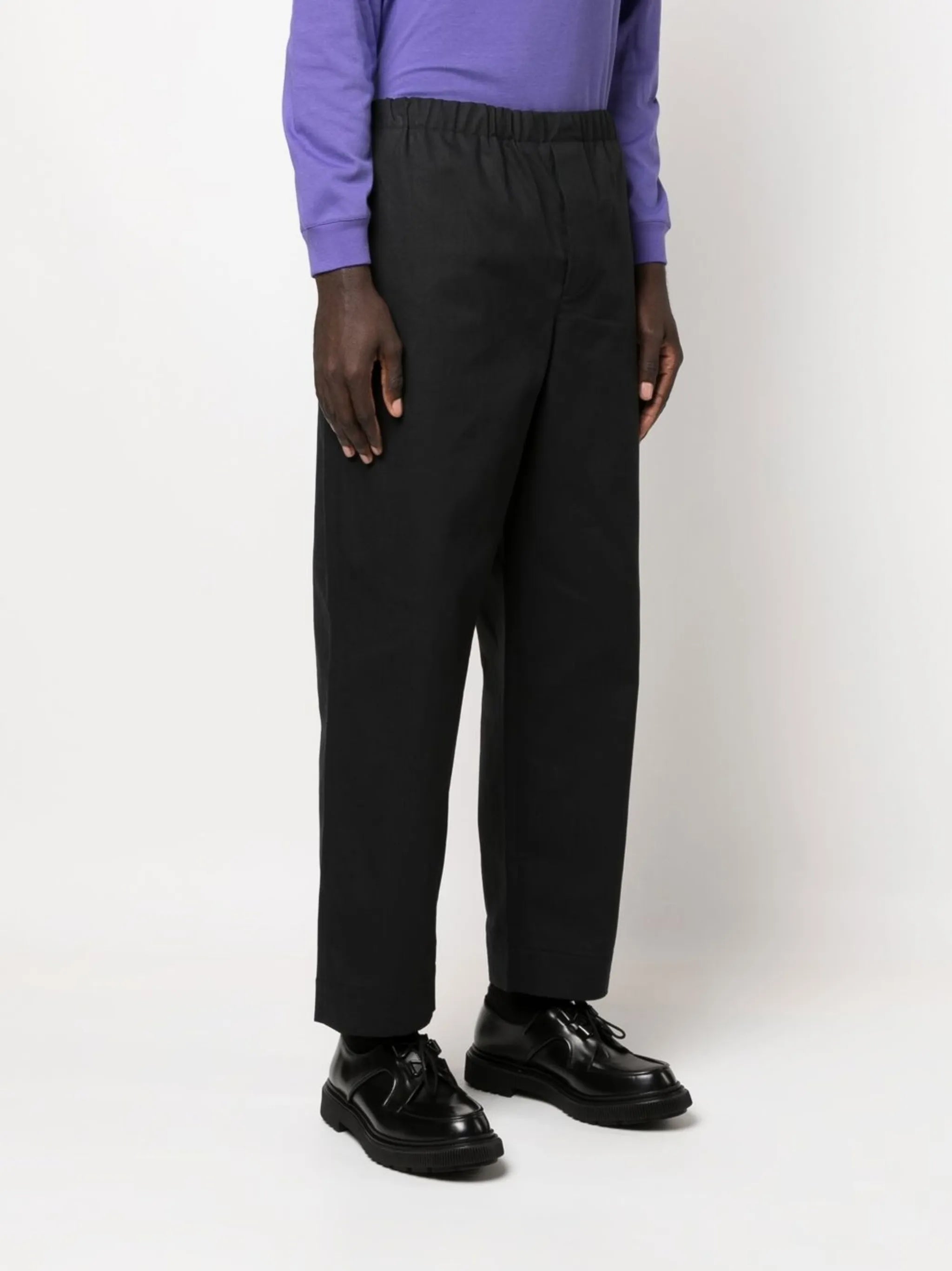 Ed Japanese-cotton twill trousers