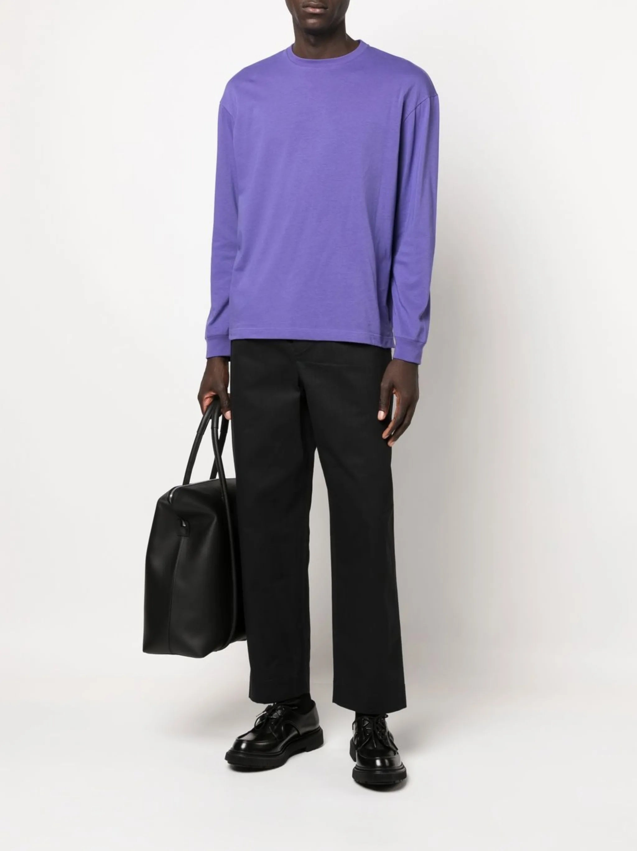 Ed Japanese-cotton twill trousers