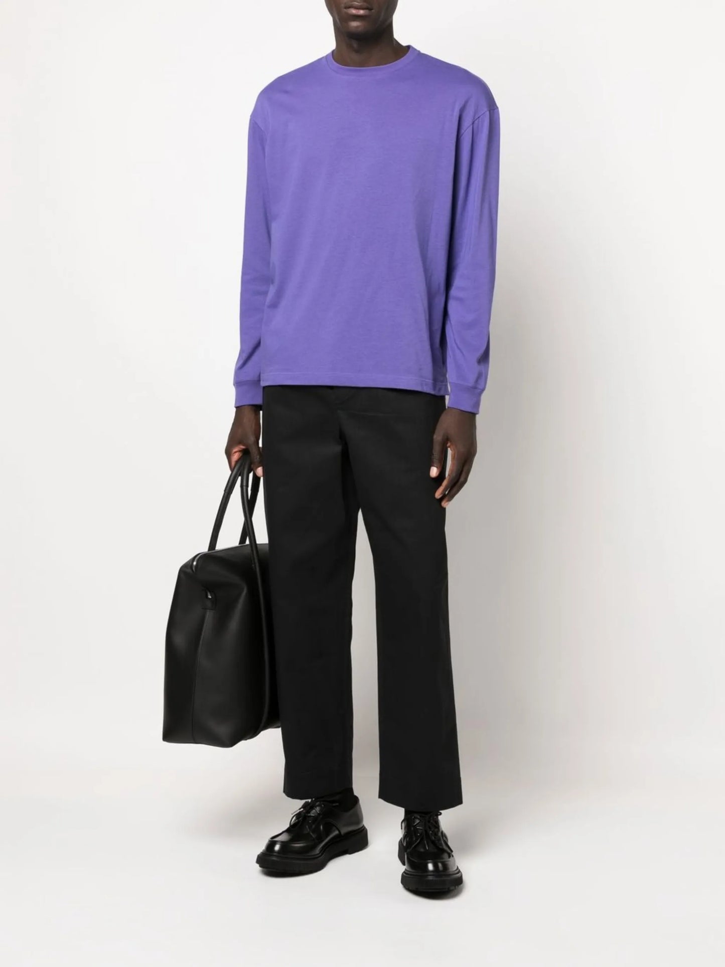 Ed Japanese-cotton twill trousers
