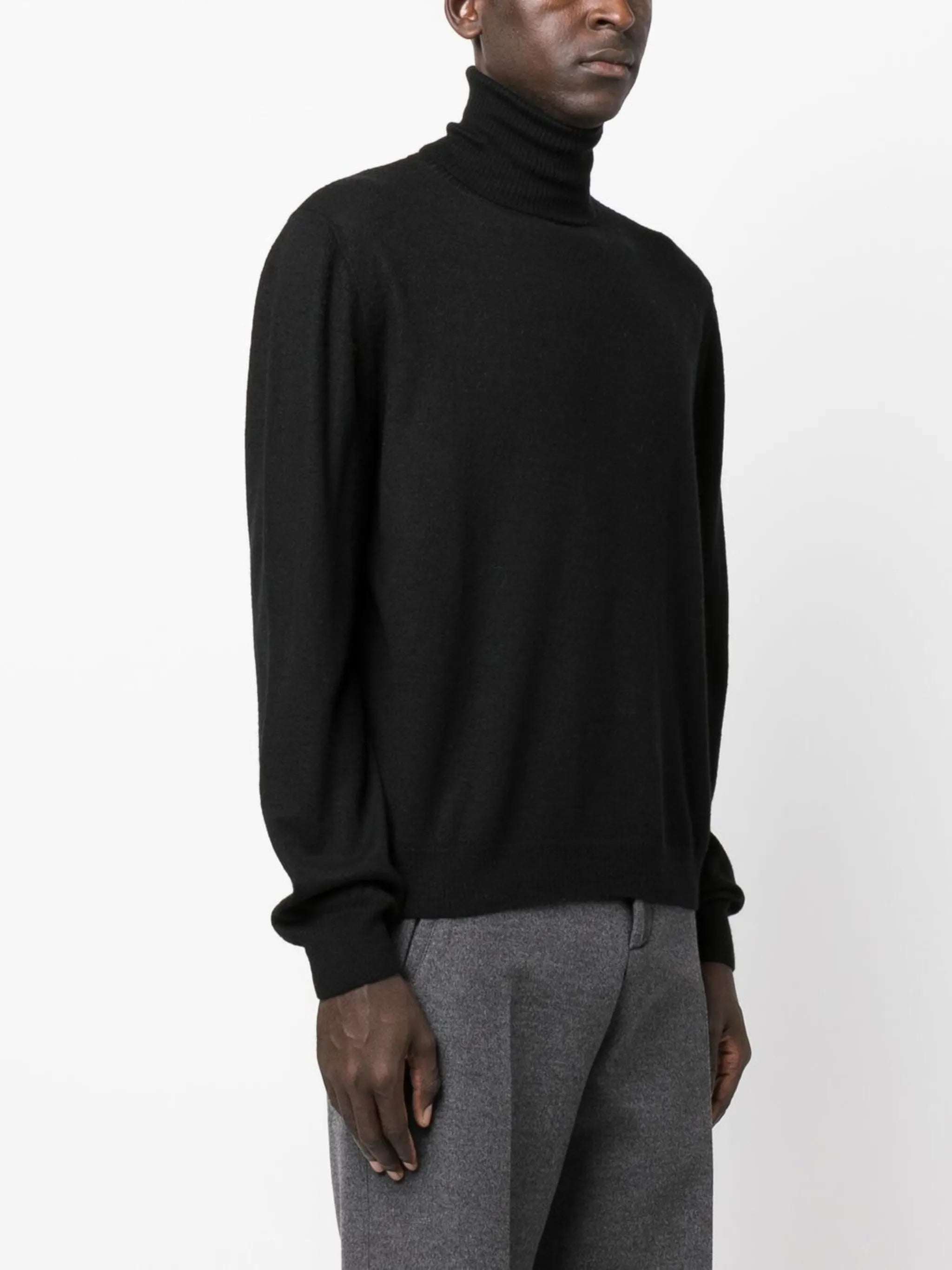 roll neck cashmere jumper