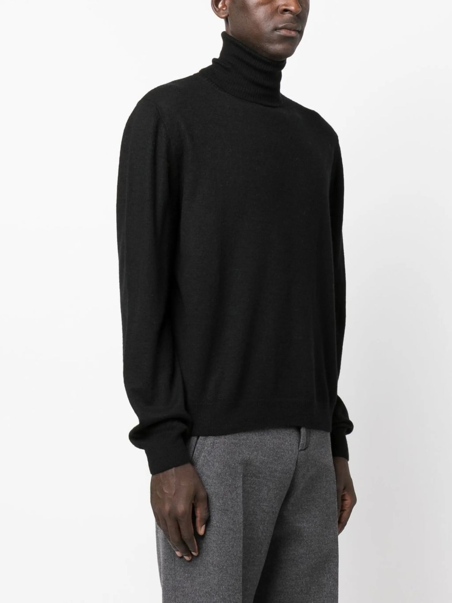 roll neck cashmere jumper