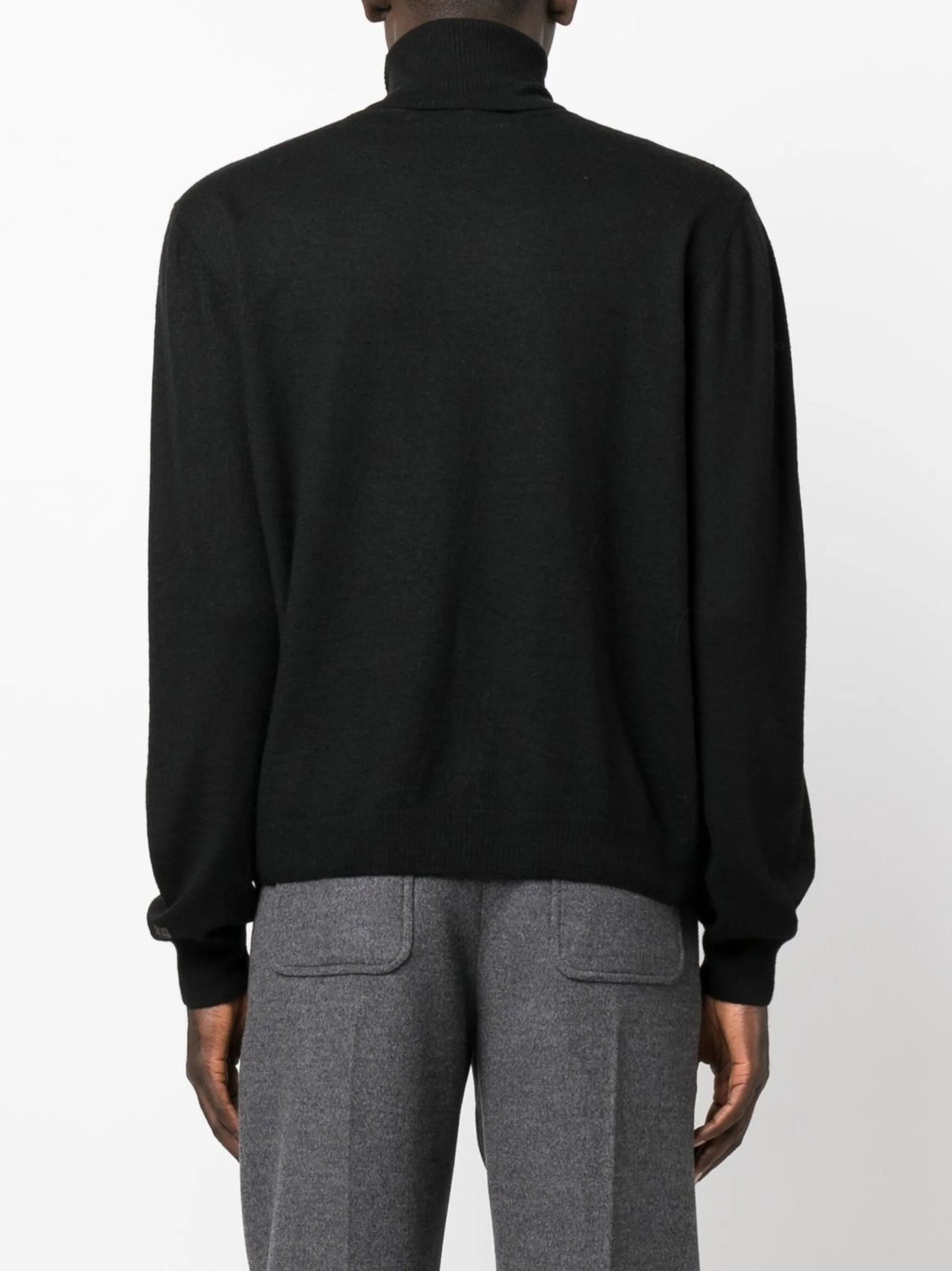 roll neck cashmere jumper