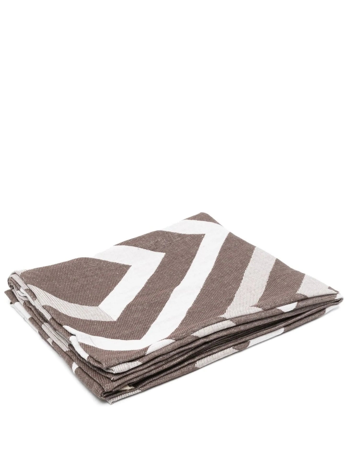 Jacquard Angra-print beach towel