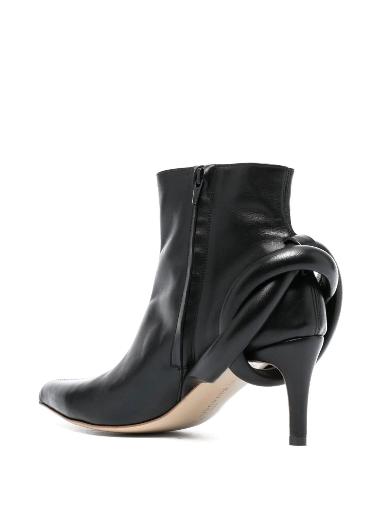 Closer 75mm Puffy Knot ankle boots