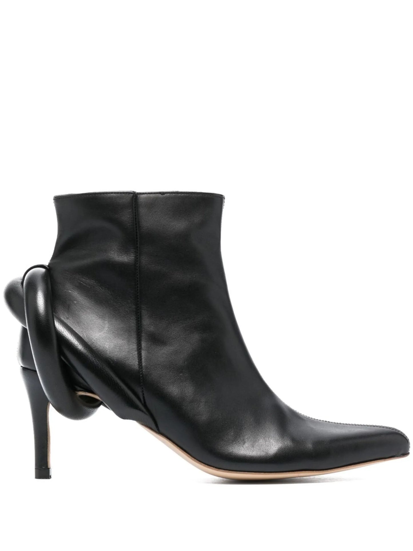 Closer 75mm Puffy Knot ankle boots