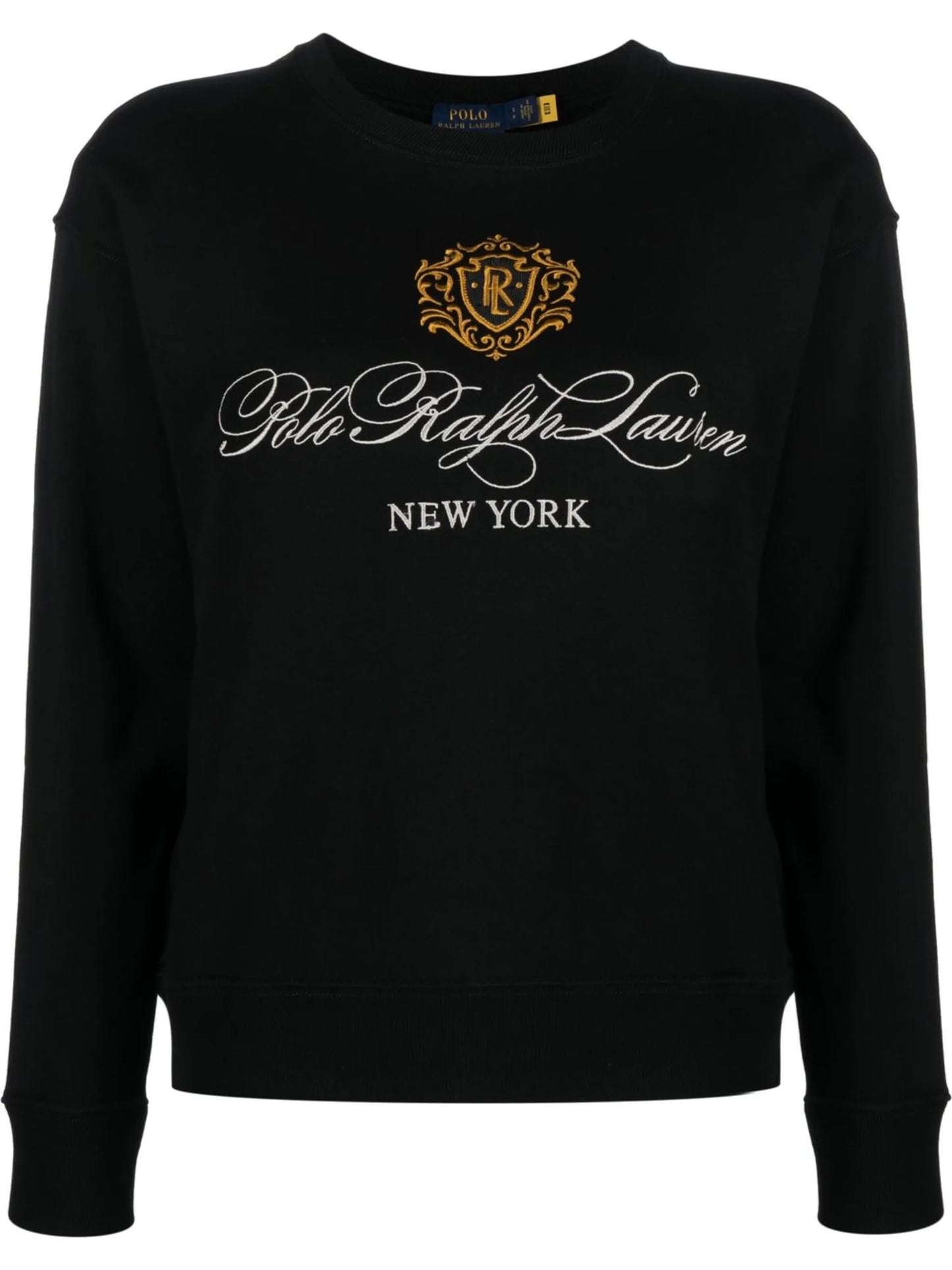 logo-embroidered cotton sweatshirt