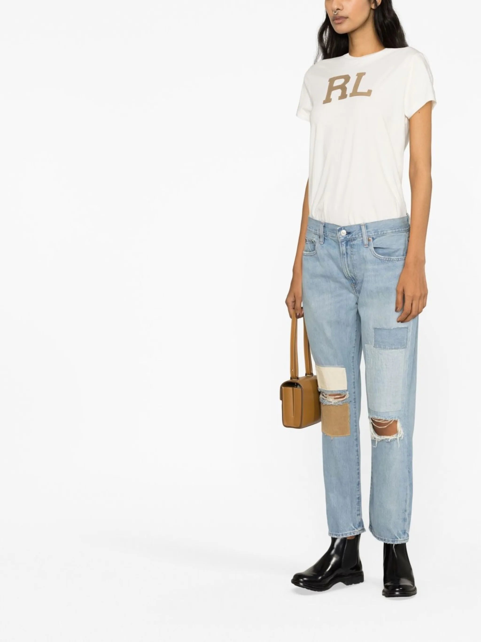 logo-appliquéd cotton T-shirt