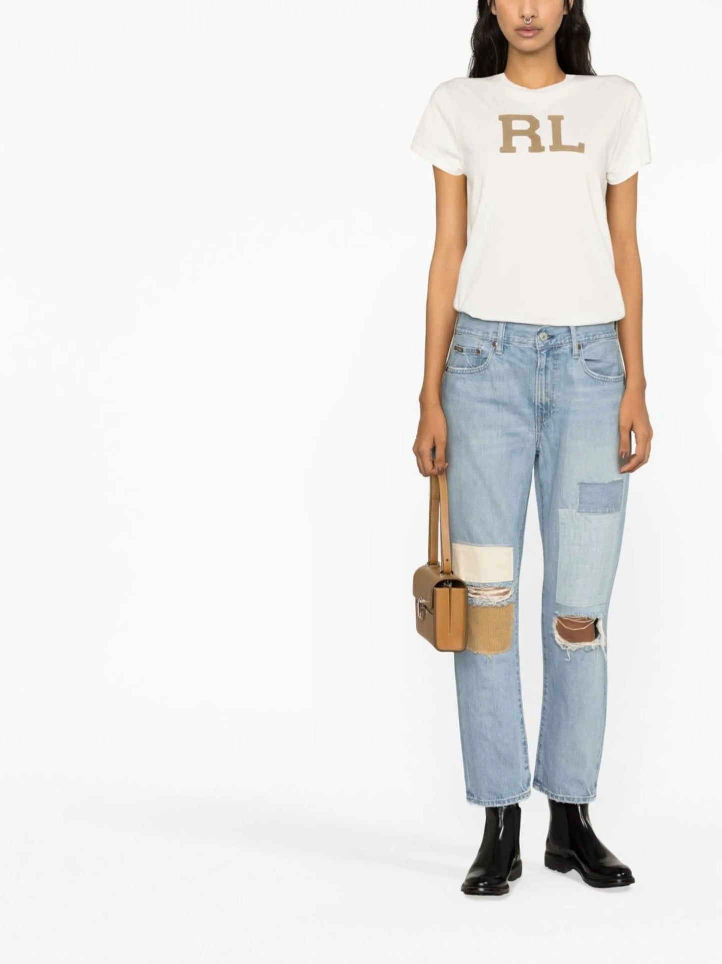 logo-appliquéd cotton T-shirt