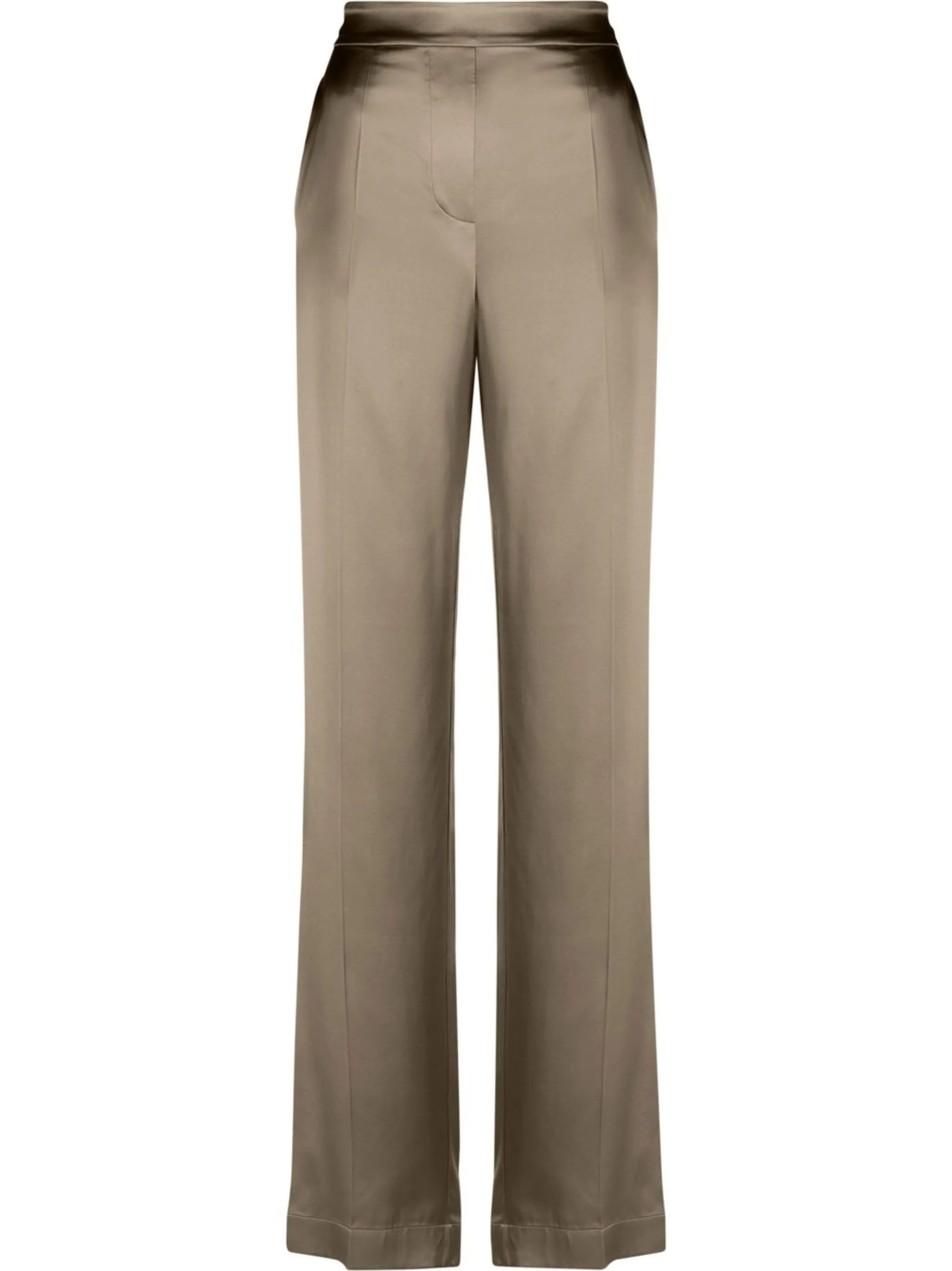 Tova high-rise silk trousers