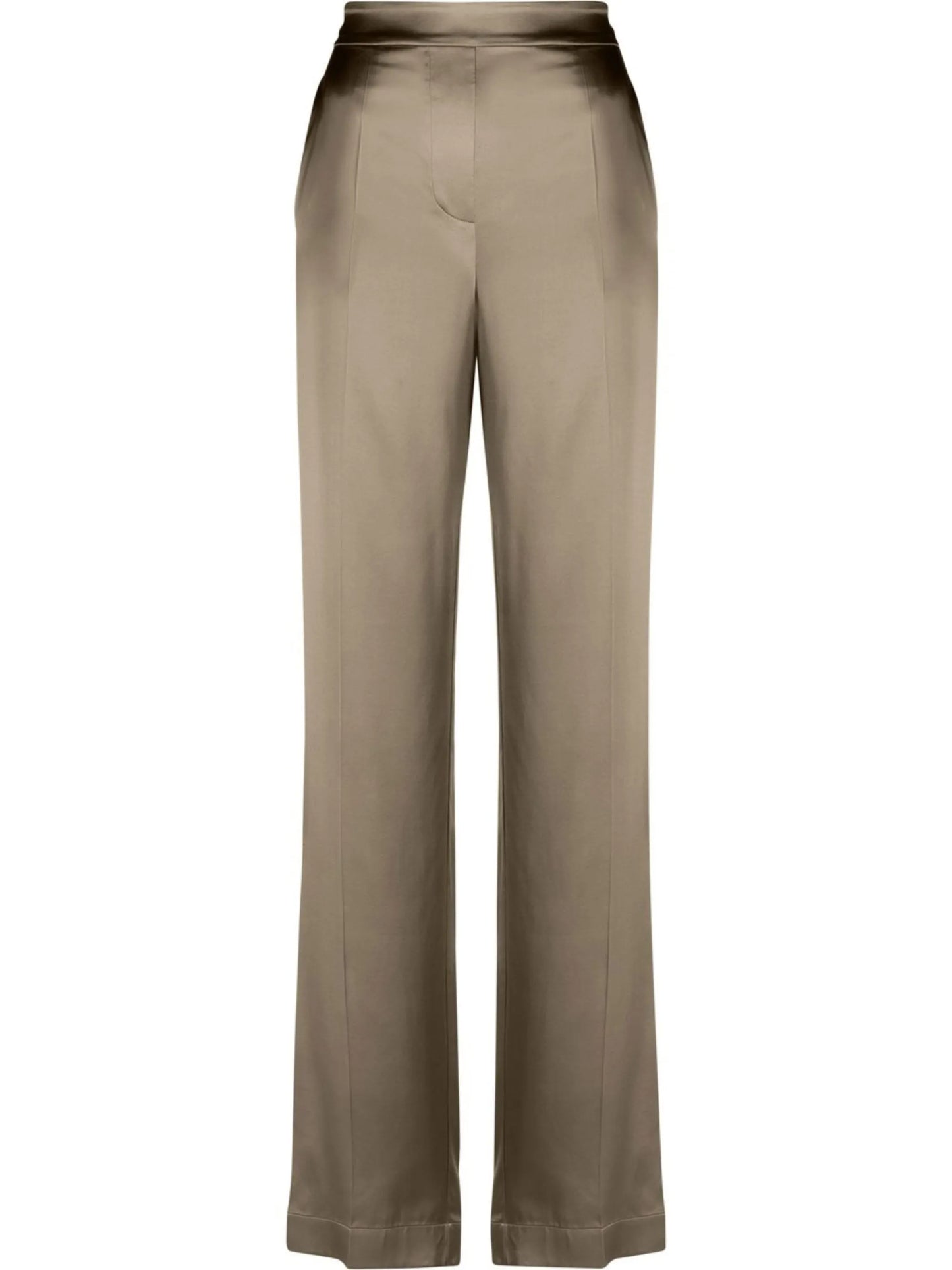 Tova high-rise silk trousers