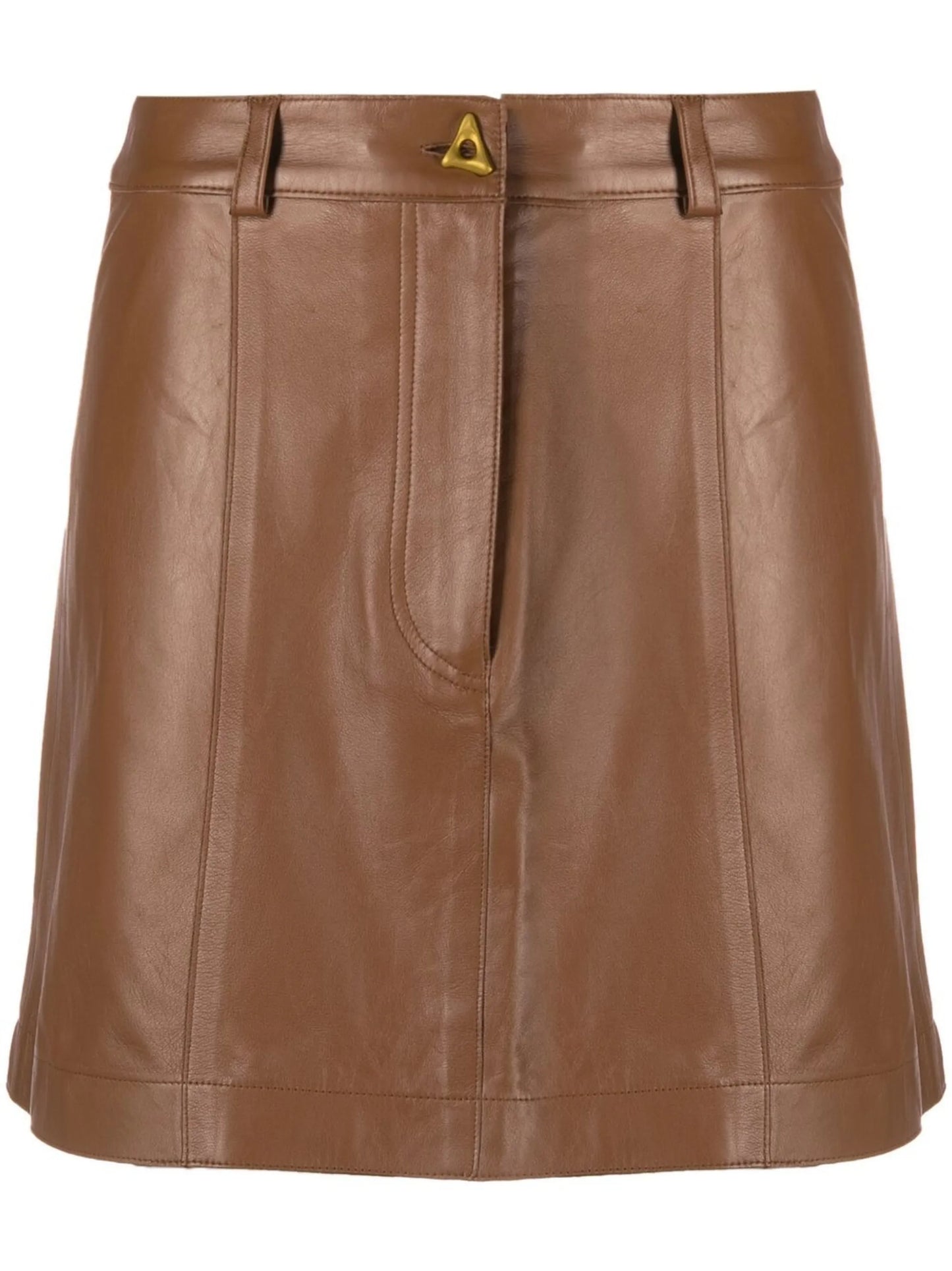 Rudens leather mini skirt