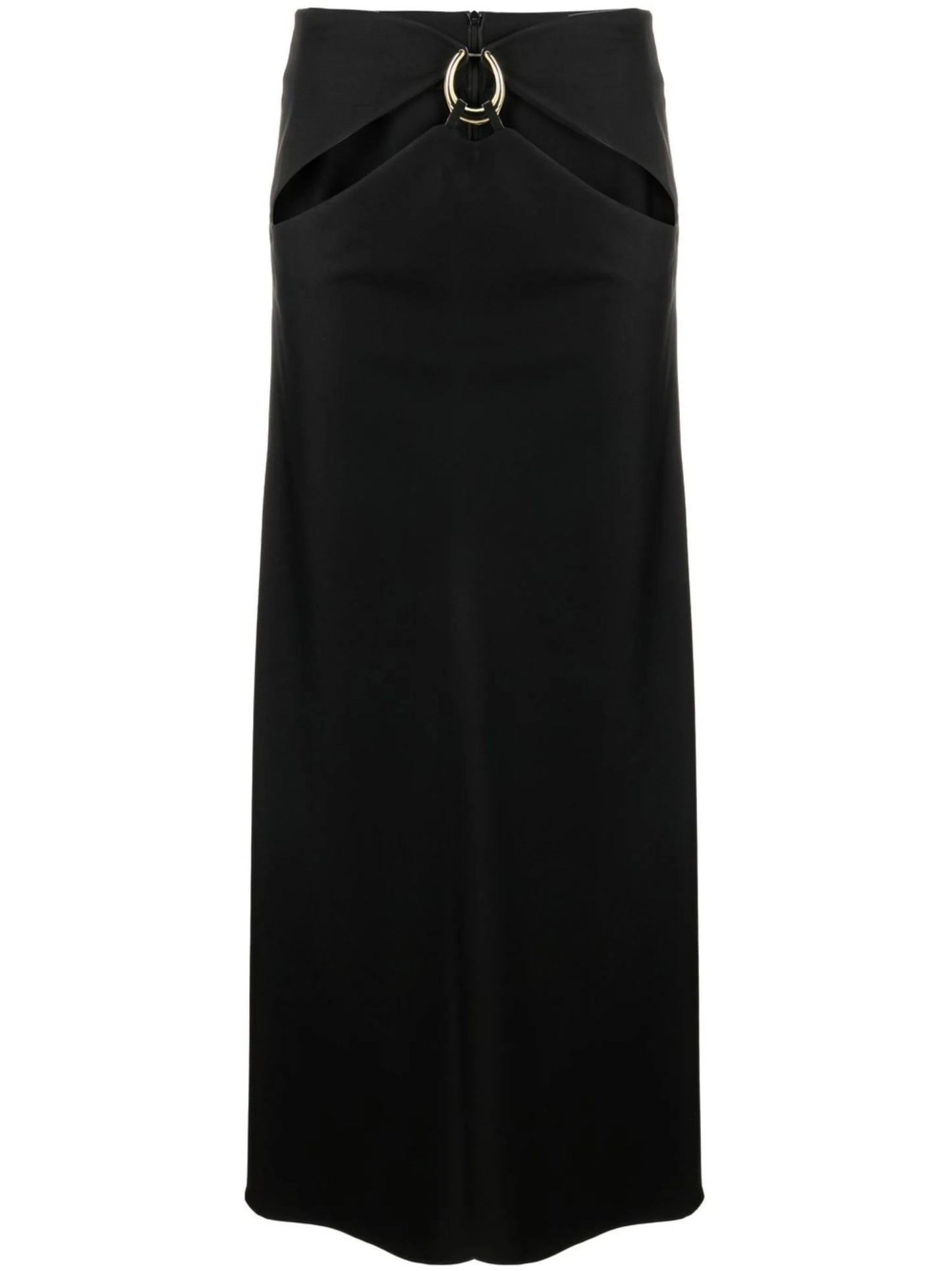 cut-out maxi skirt