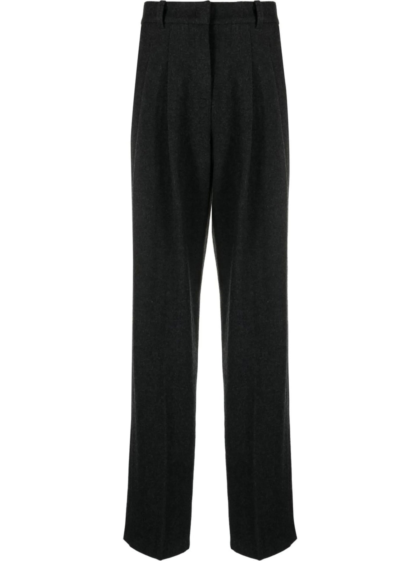 Layton high-waist wool trousers