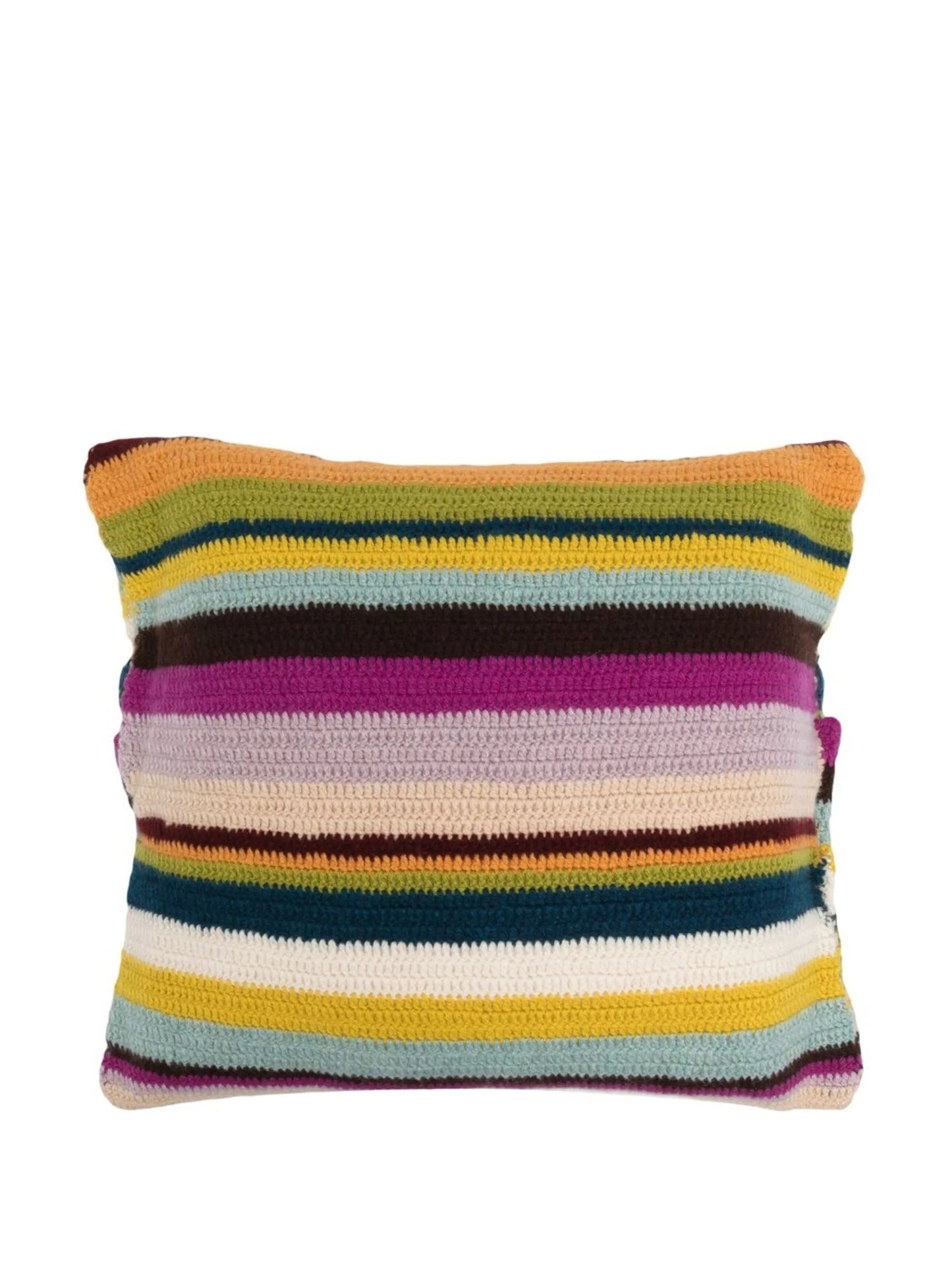 Busy Stripe cashmere pillow