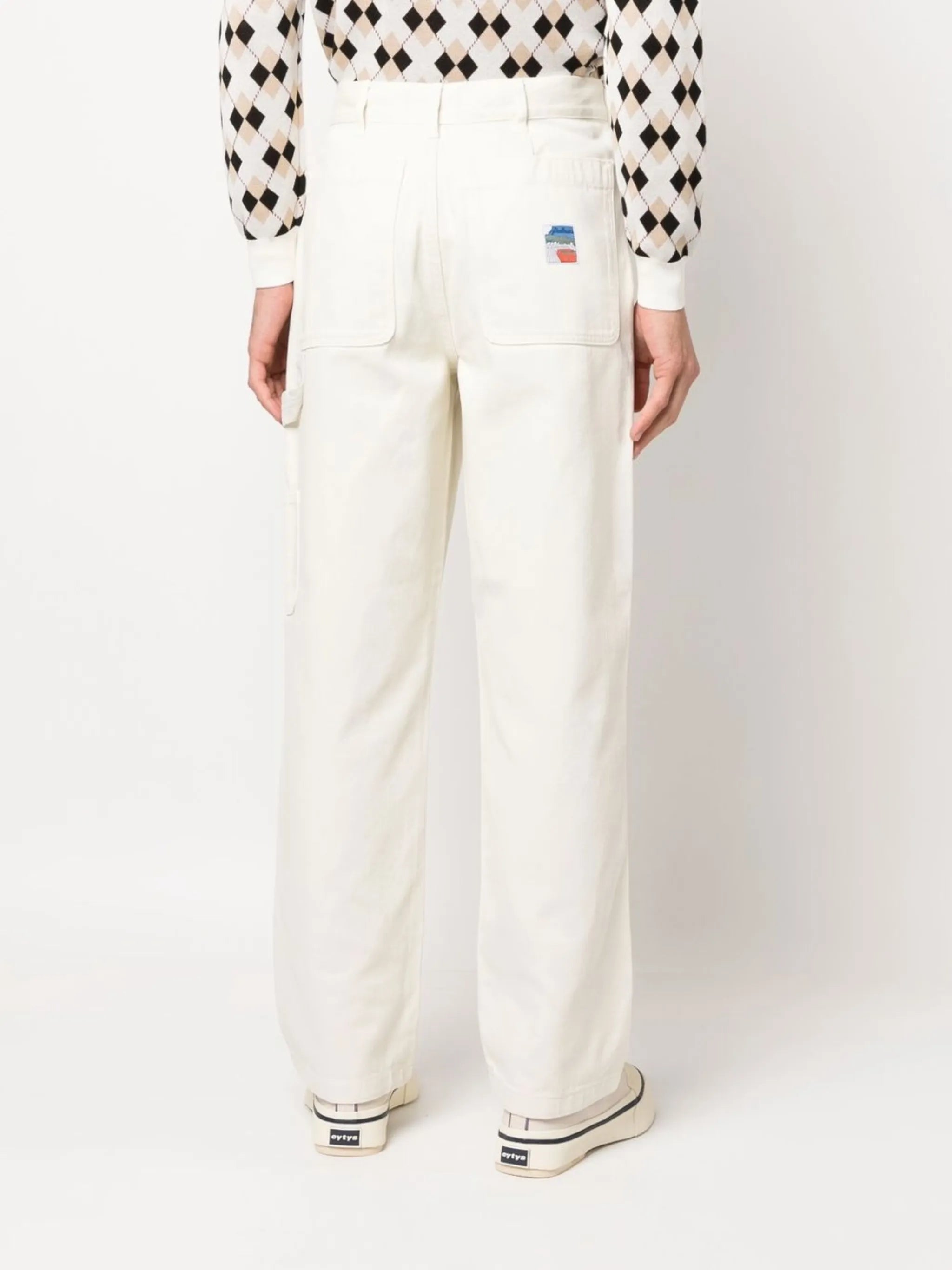 Broom straight-leg trousers