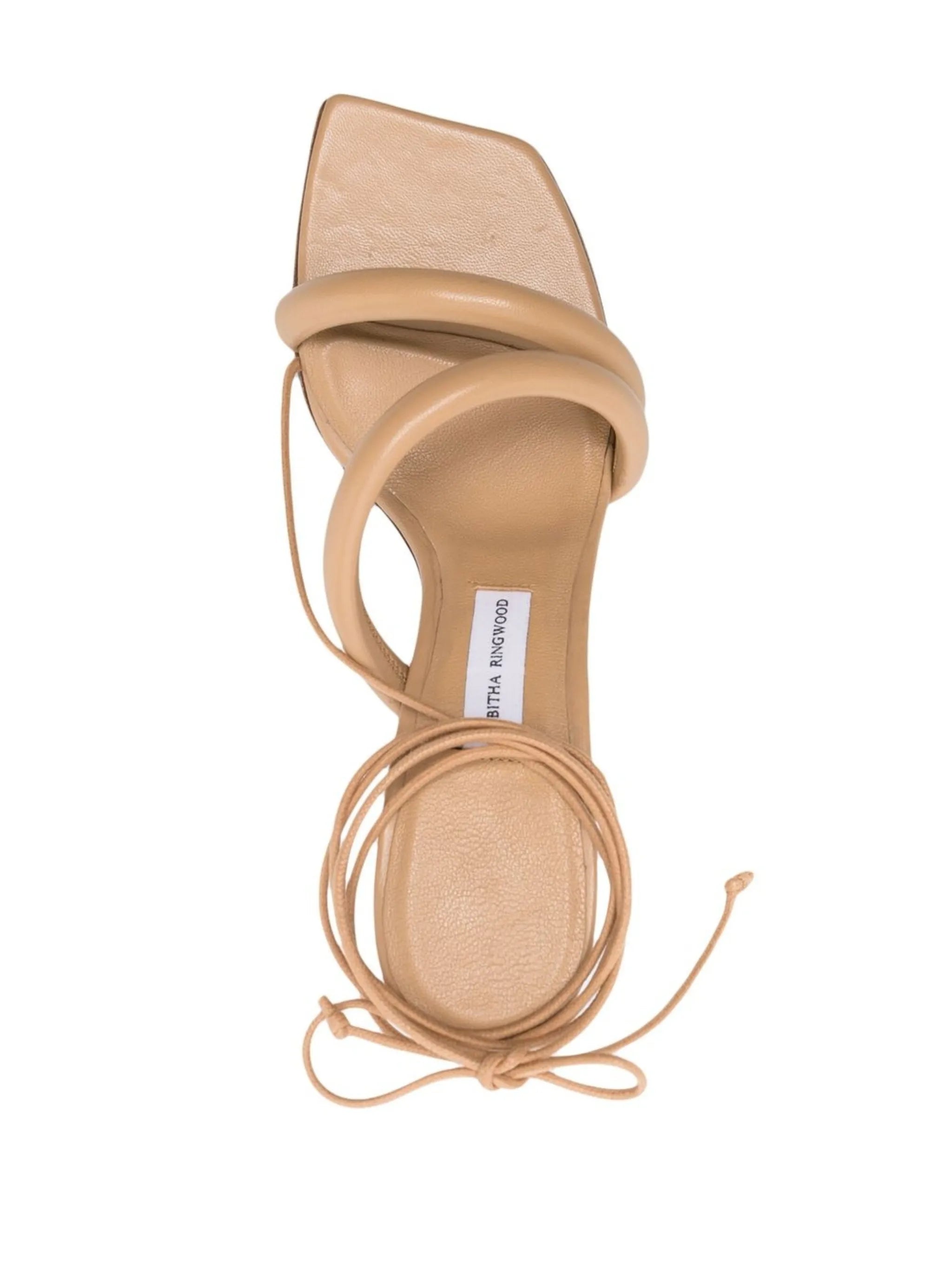 Corrin 100mm wrap sandals