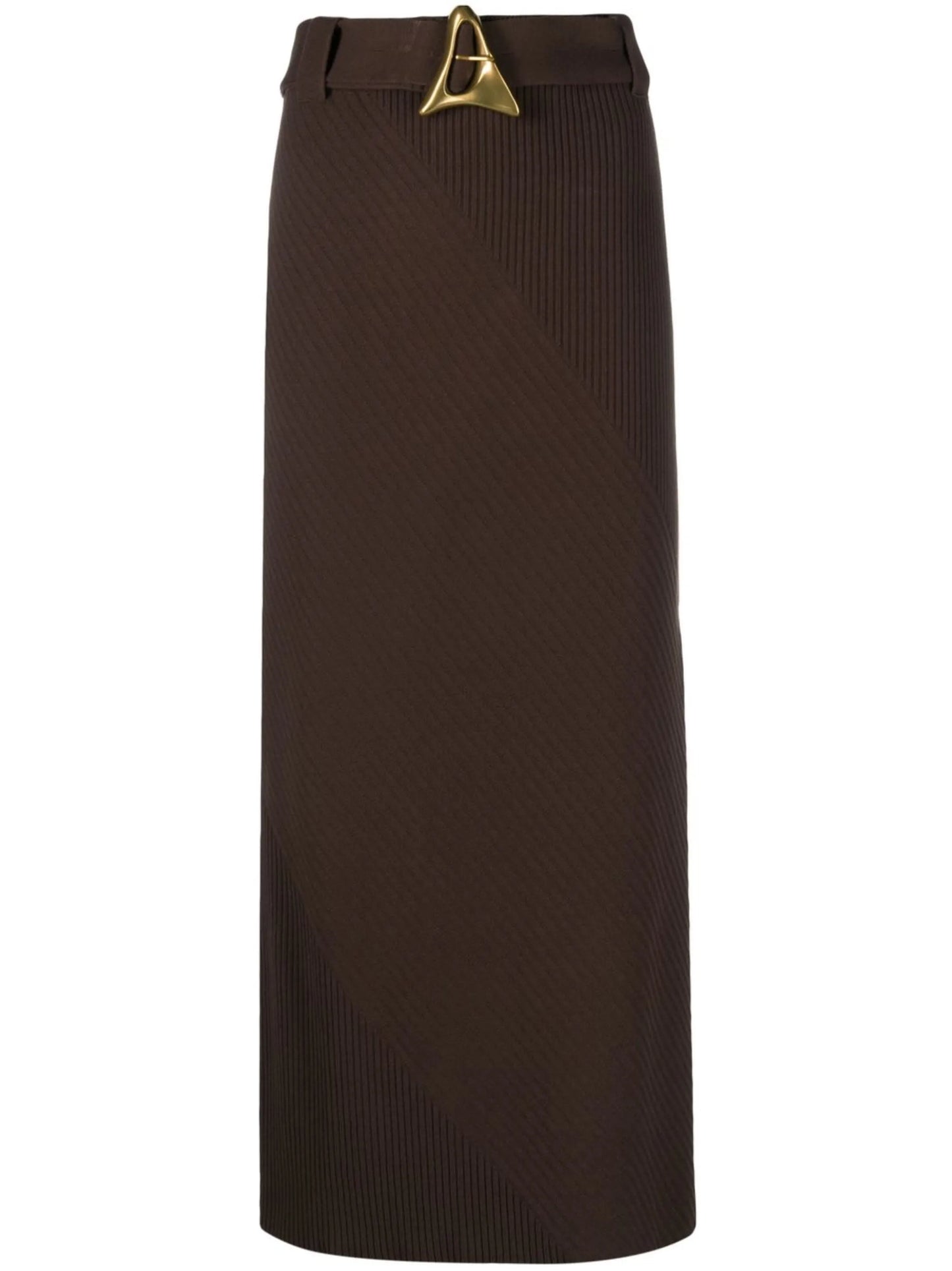 Avalon belted knitted skirt