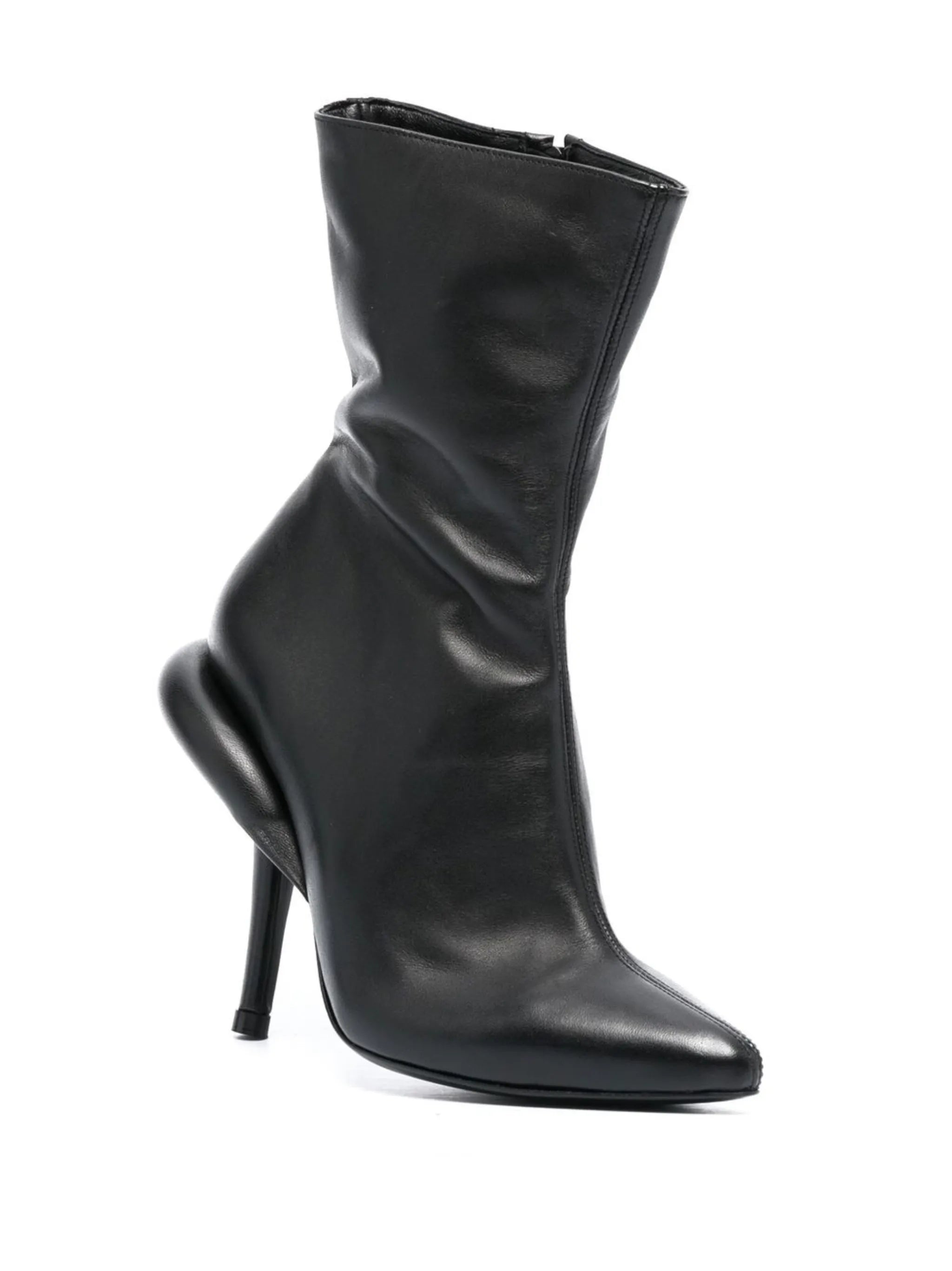 Closer 110mm Puffy Heel ankle boots