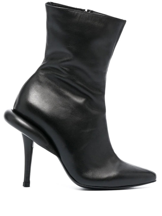 Closer 110mm Puffy Heel ankle boots