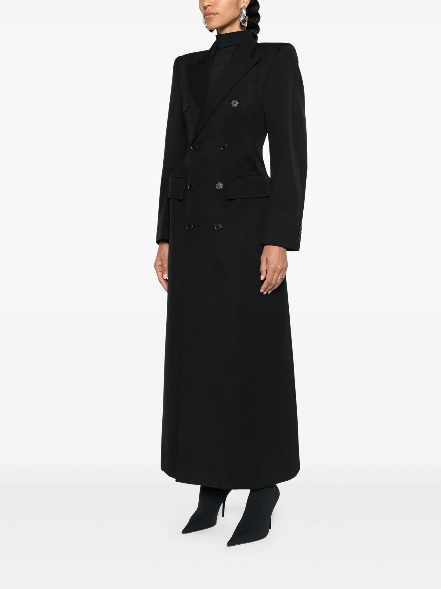 Maxi Hourglass coat