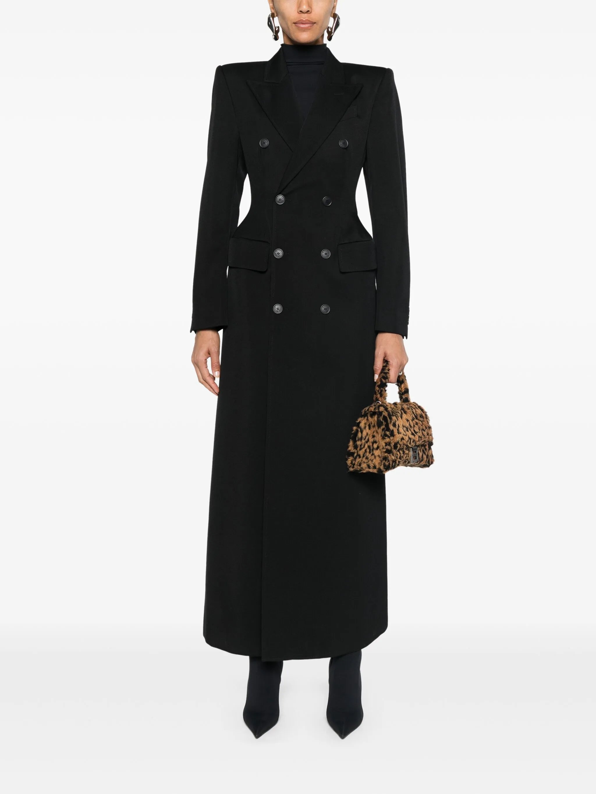 Maxi Hourglass coat