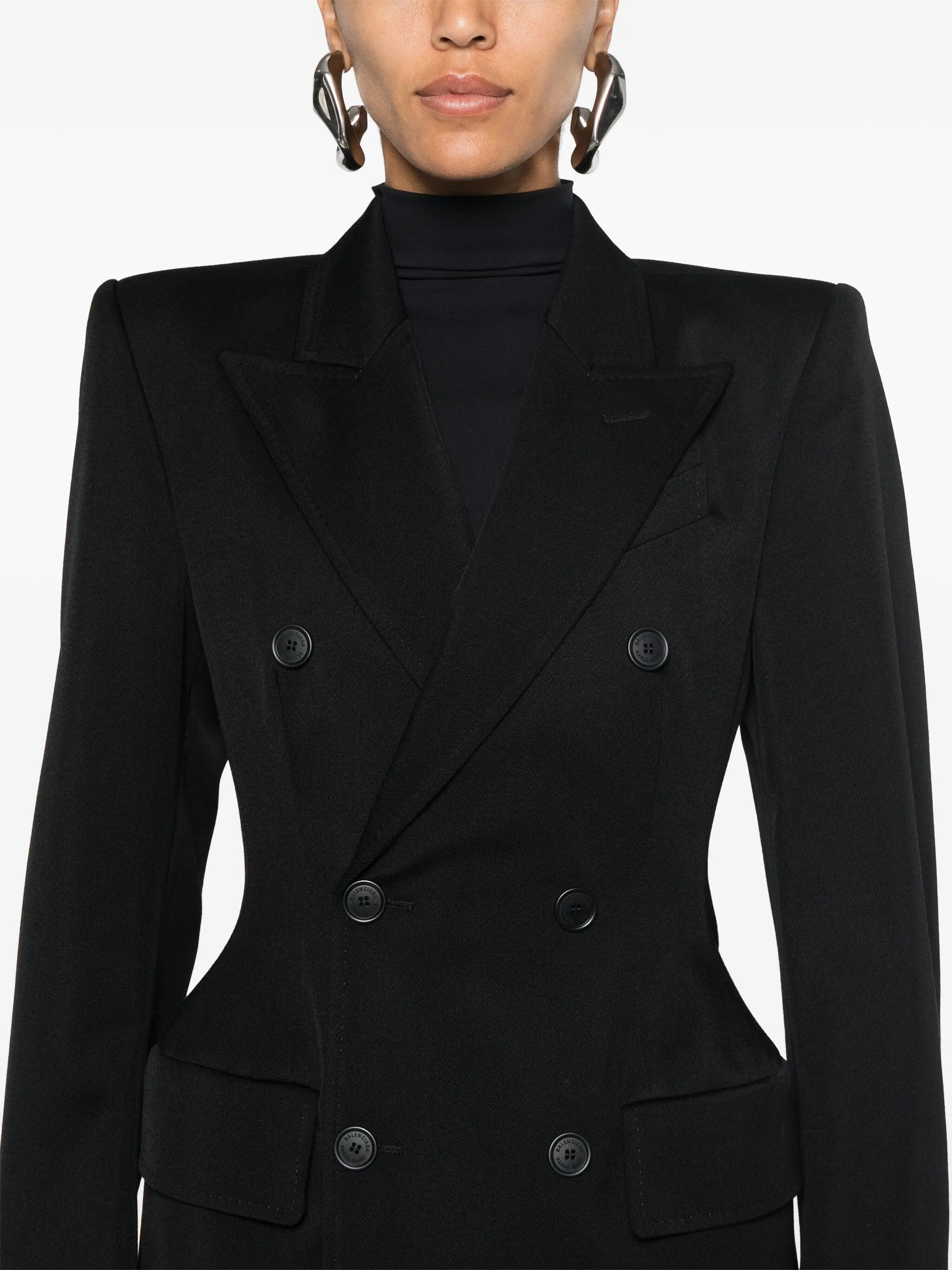 Maxi Hourglass coat
