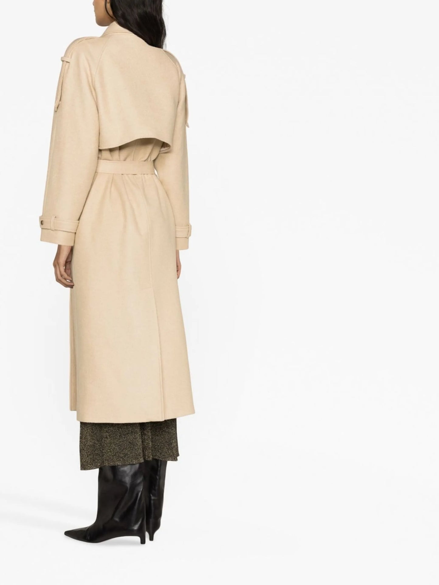 Suzanne belted trench coat