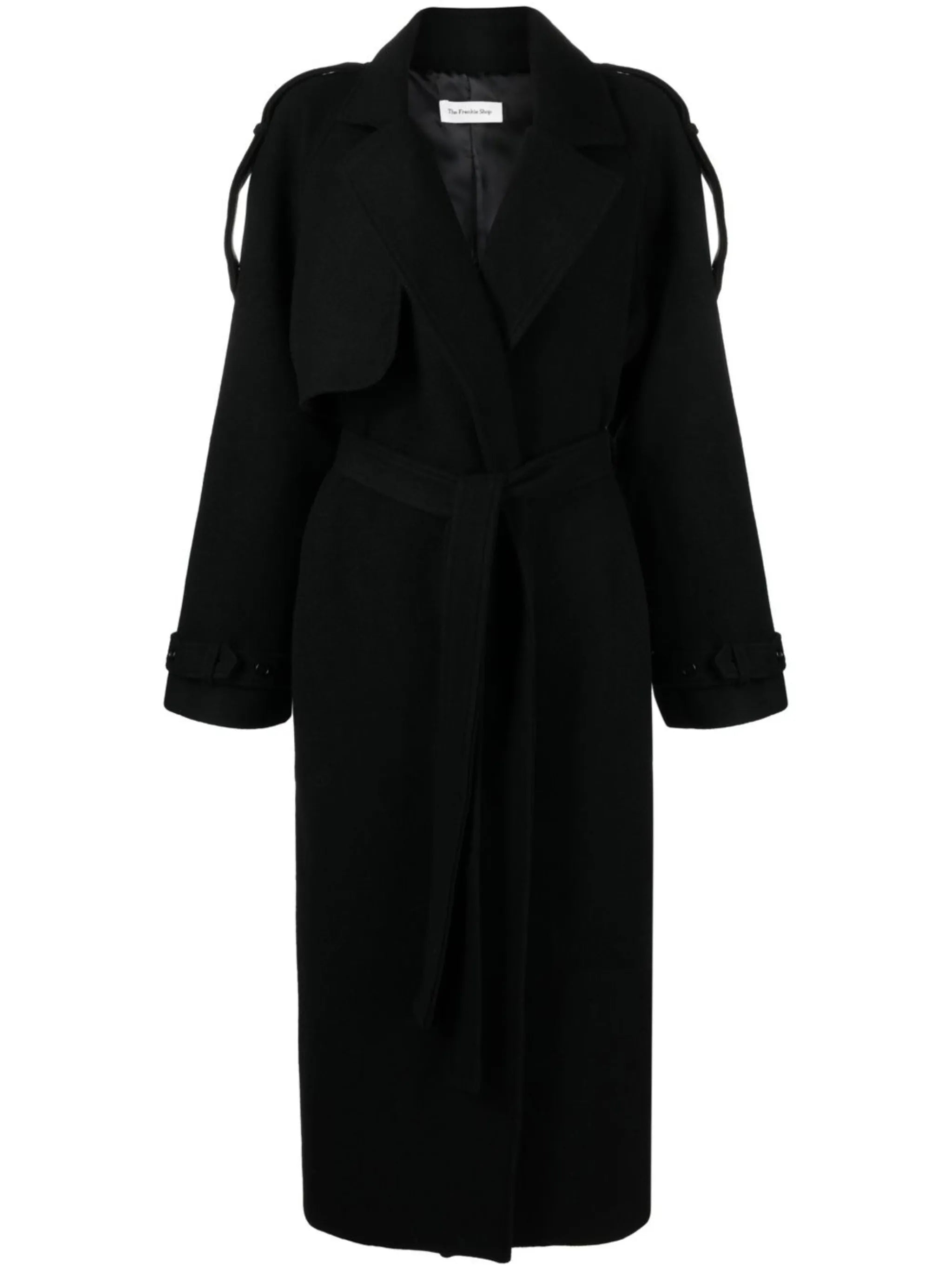 Suzanne wool trench coat