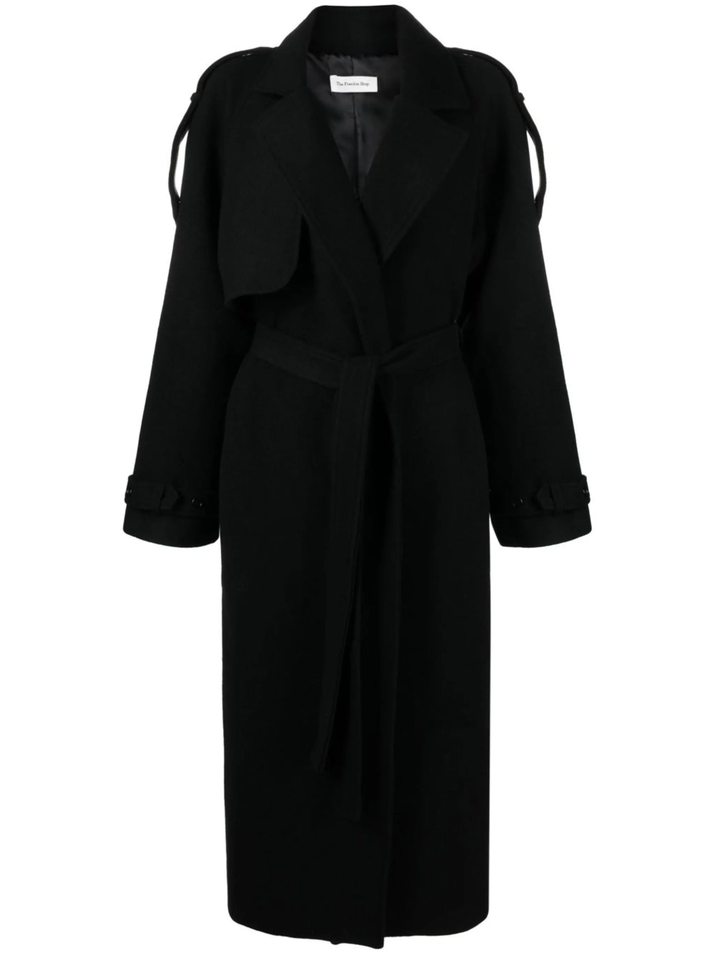 Suzanne wool trench coat