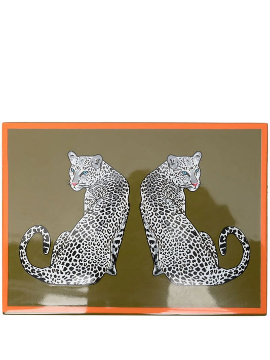 Leopard Lacquer card set