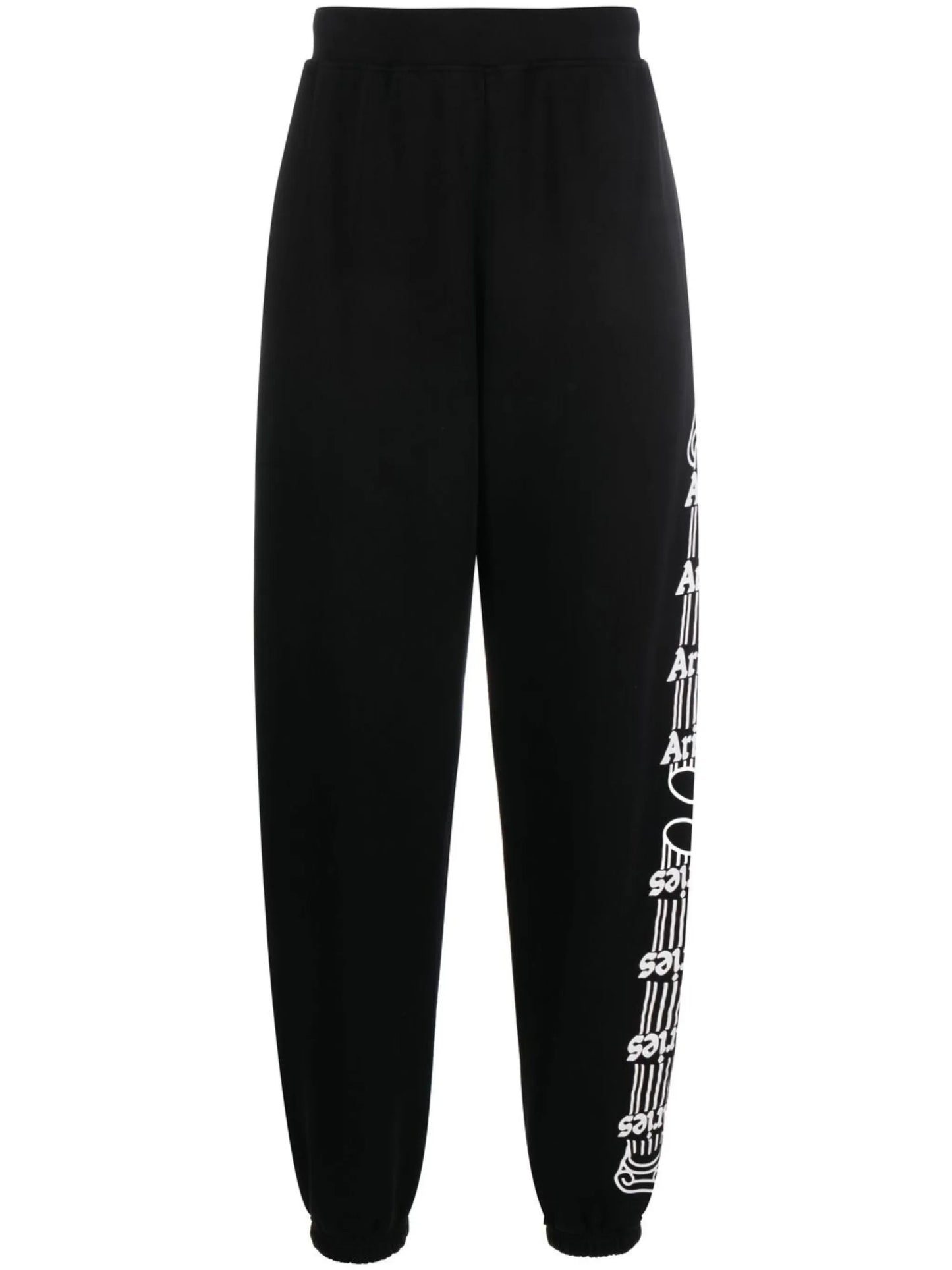 Column logo-print sweatpants