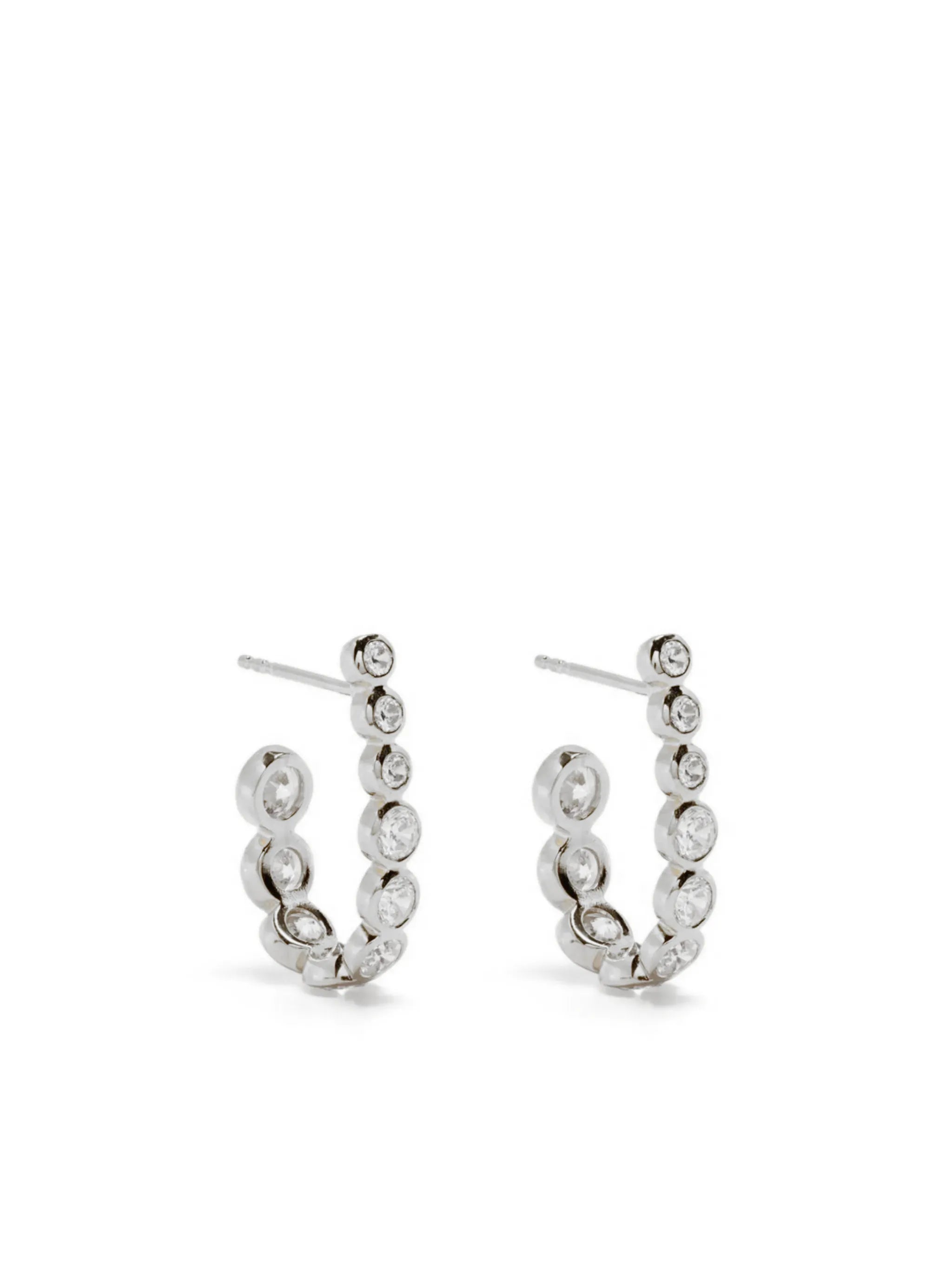 ball hoop earrings