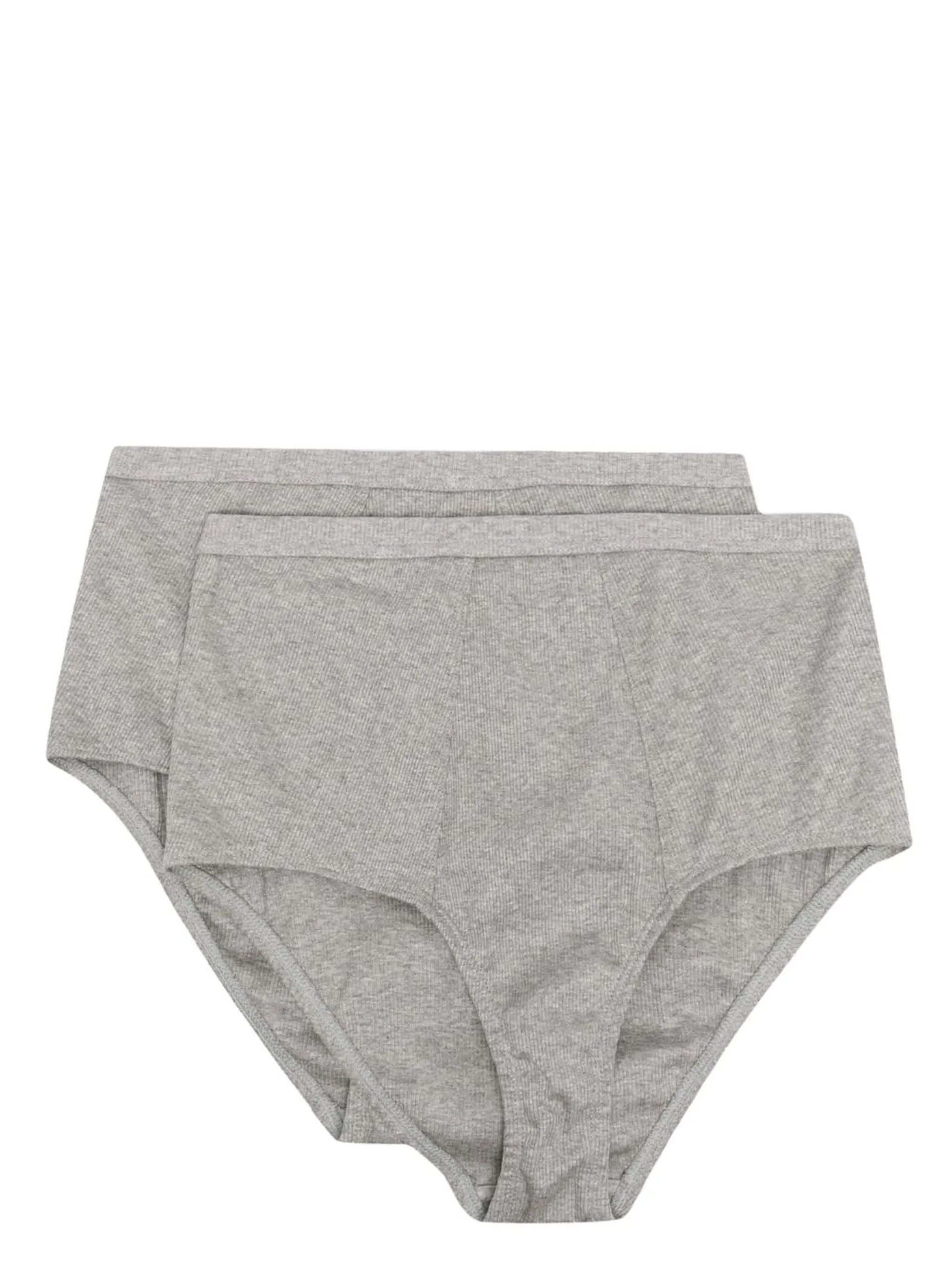 Ribflex super high-rise pack of two briefs