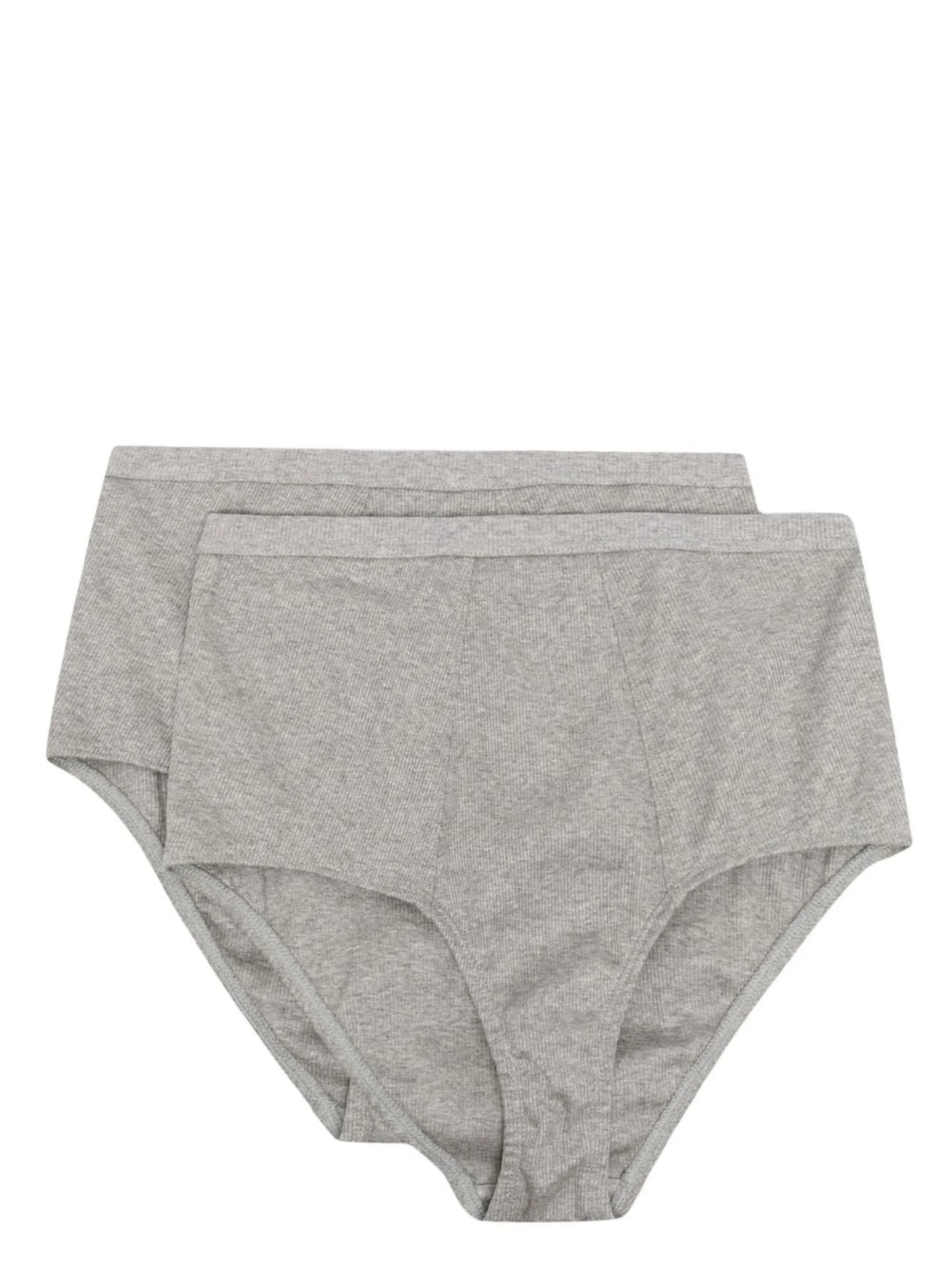Ribflex super high-rise pack of two briefs