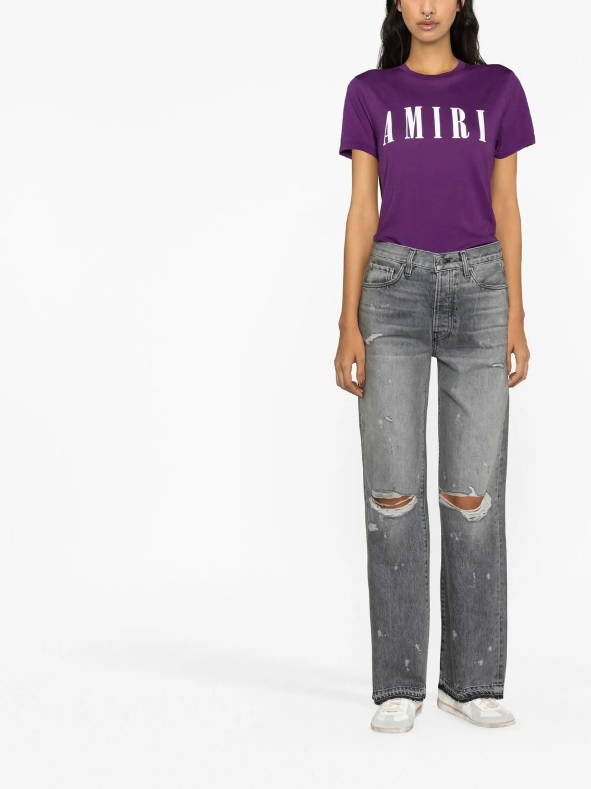 logo-print cotton T-shirt