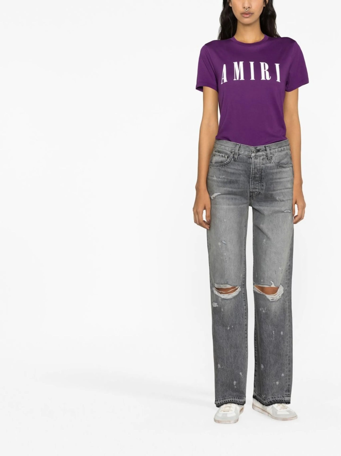 logo-print cotton T-shirt