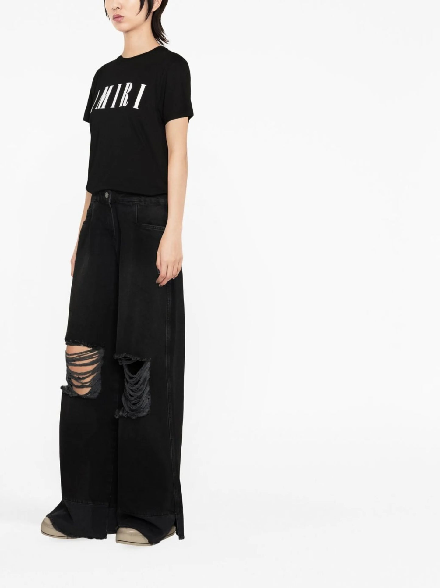 logo-print cotton T-shirt