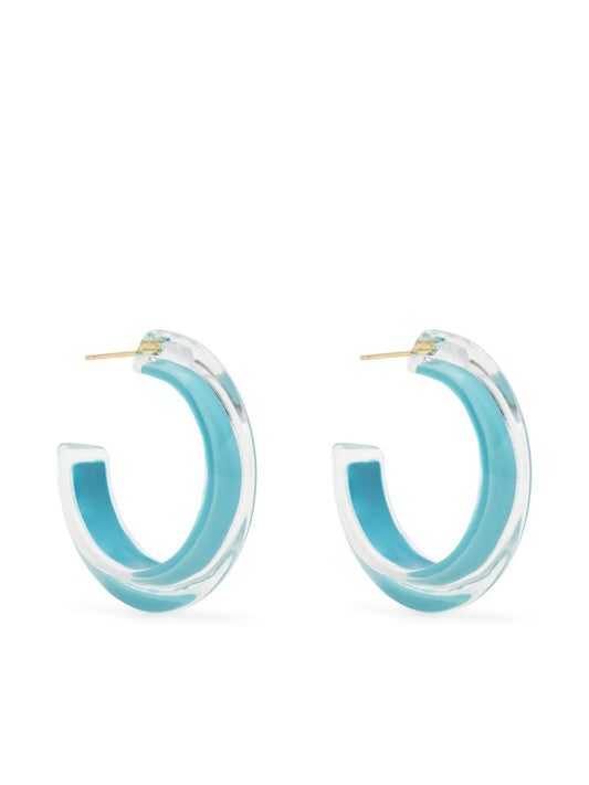 small Jelly hoop earrings