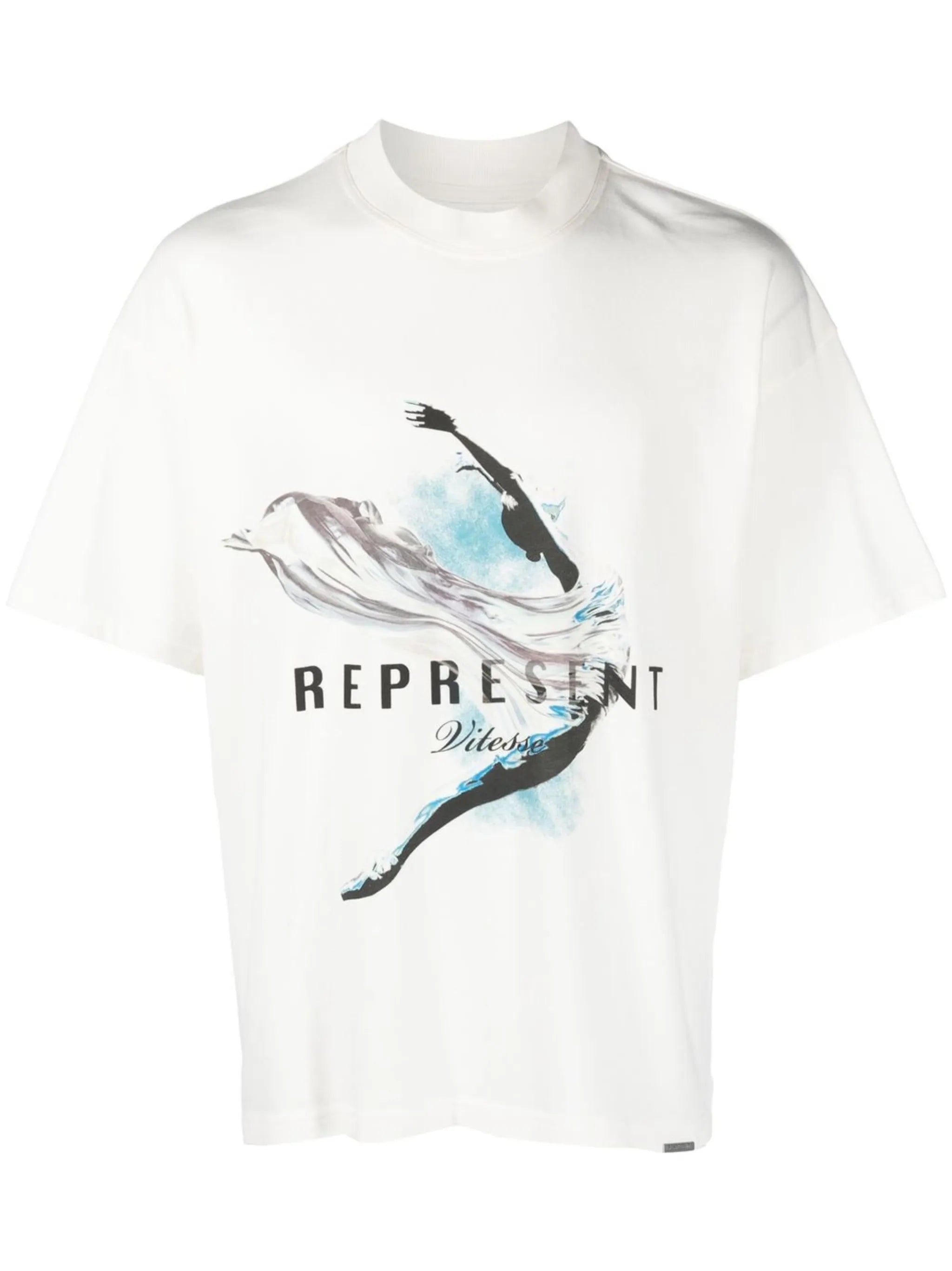graphic-print oversize T-shirt