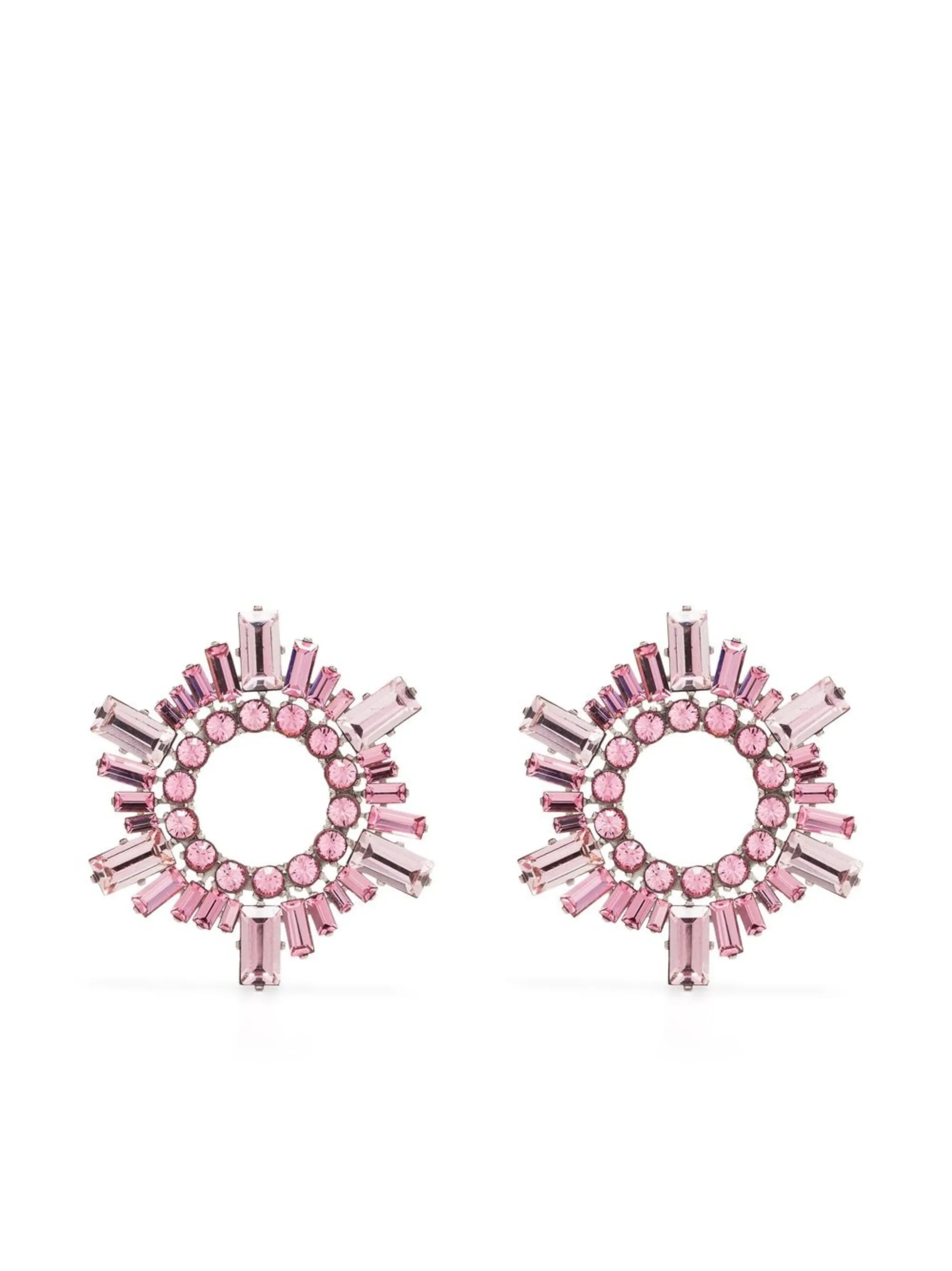 Begum crystal-embellished earrings