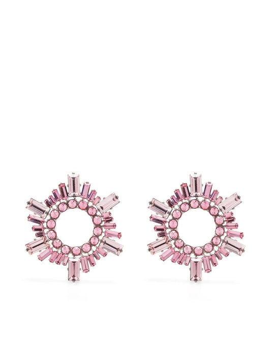 Begum crystal-embellished earrings