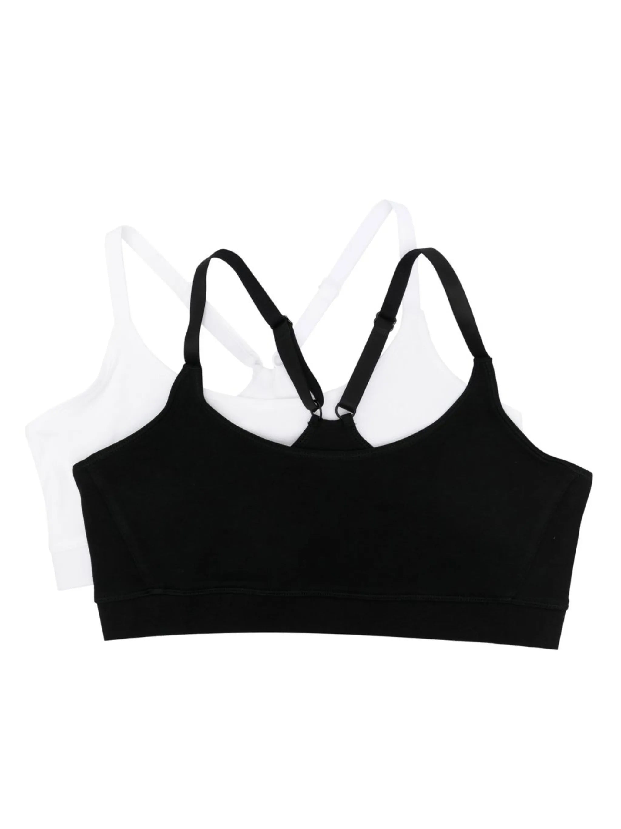 two-pack racer back bras