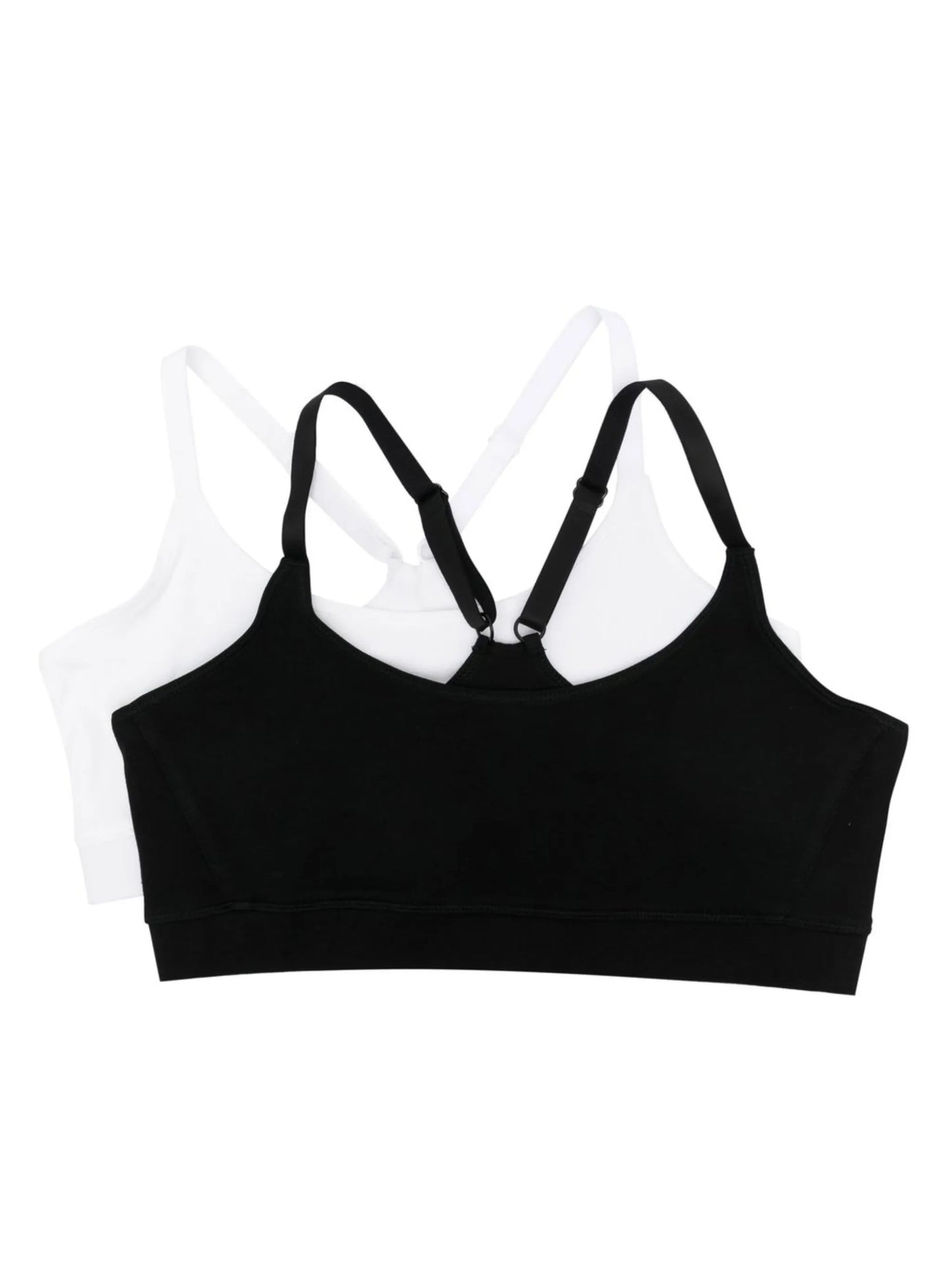 two-pack racer back bras