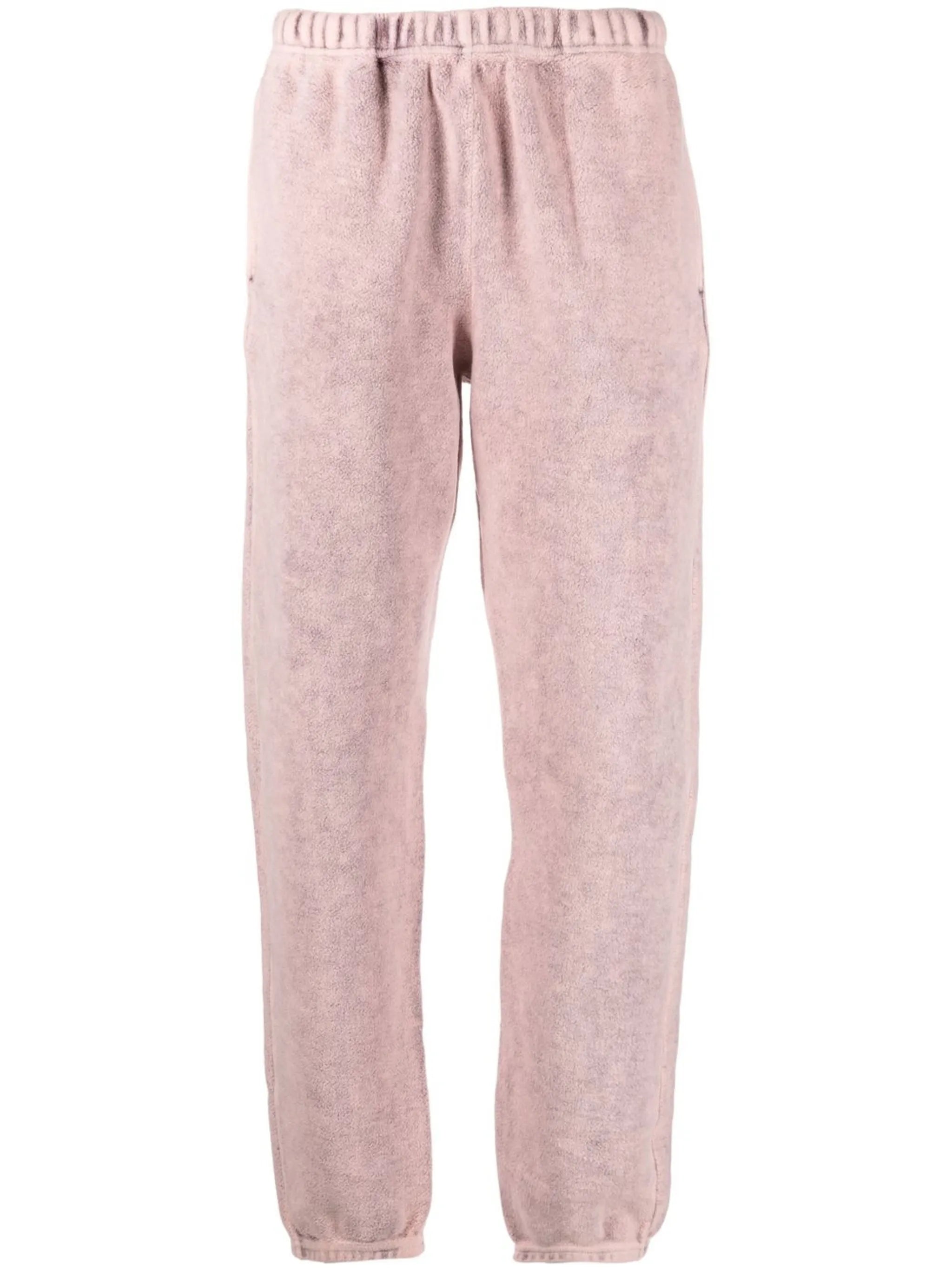 textured-finish cotton sweatpants