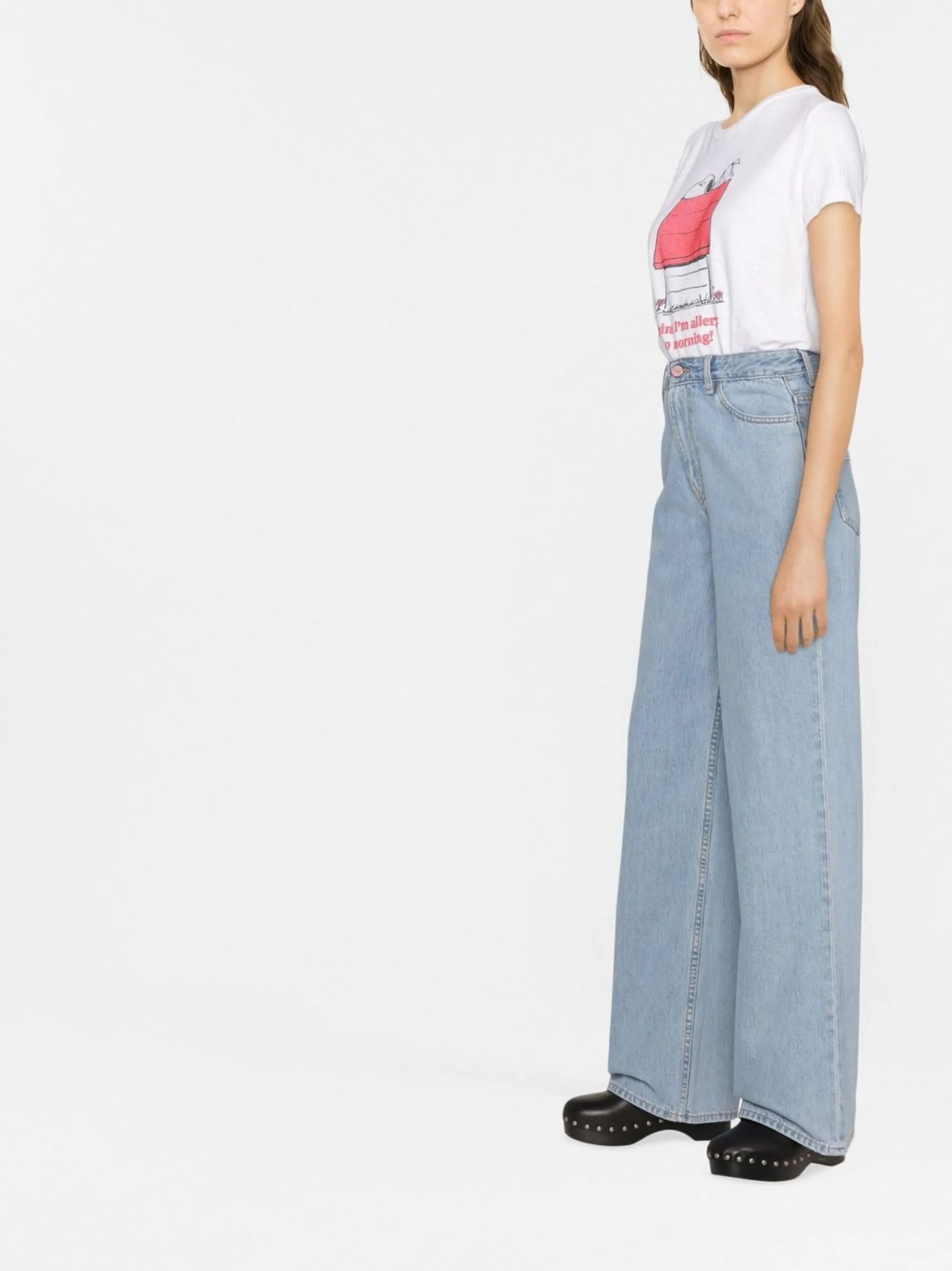 graphic-print cotton T-shirt