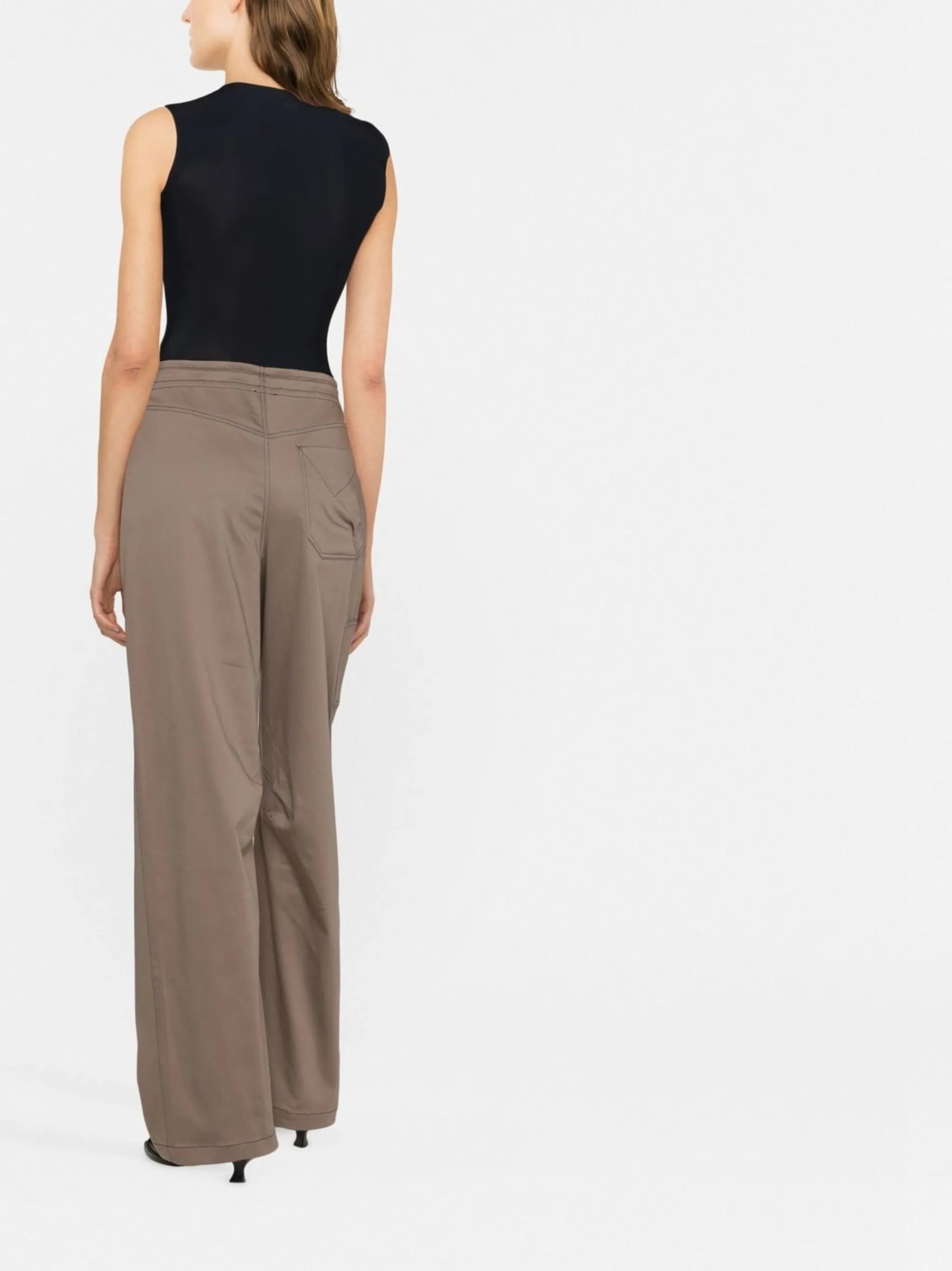 Cannon wide-leg trousers