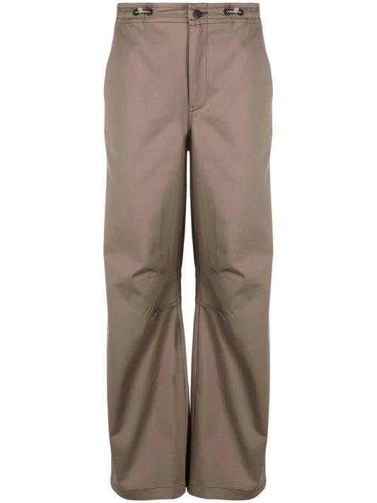 Cannon wide-leg trousers