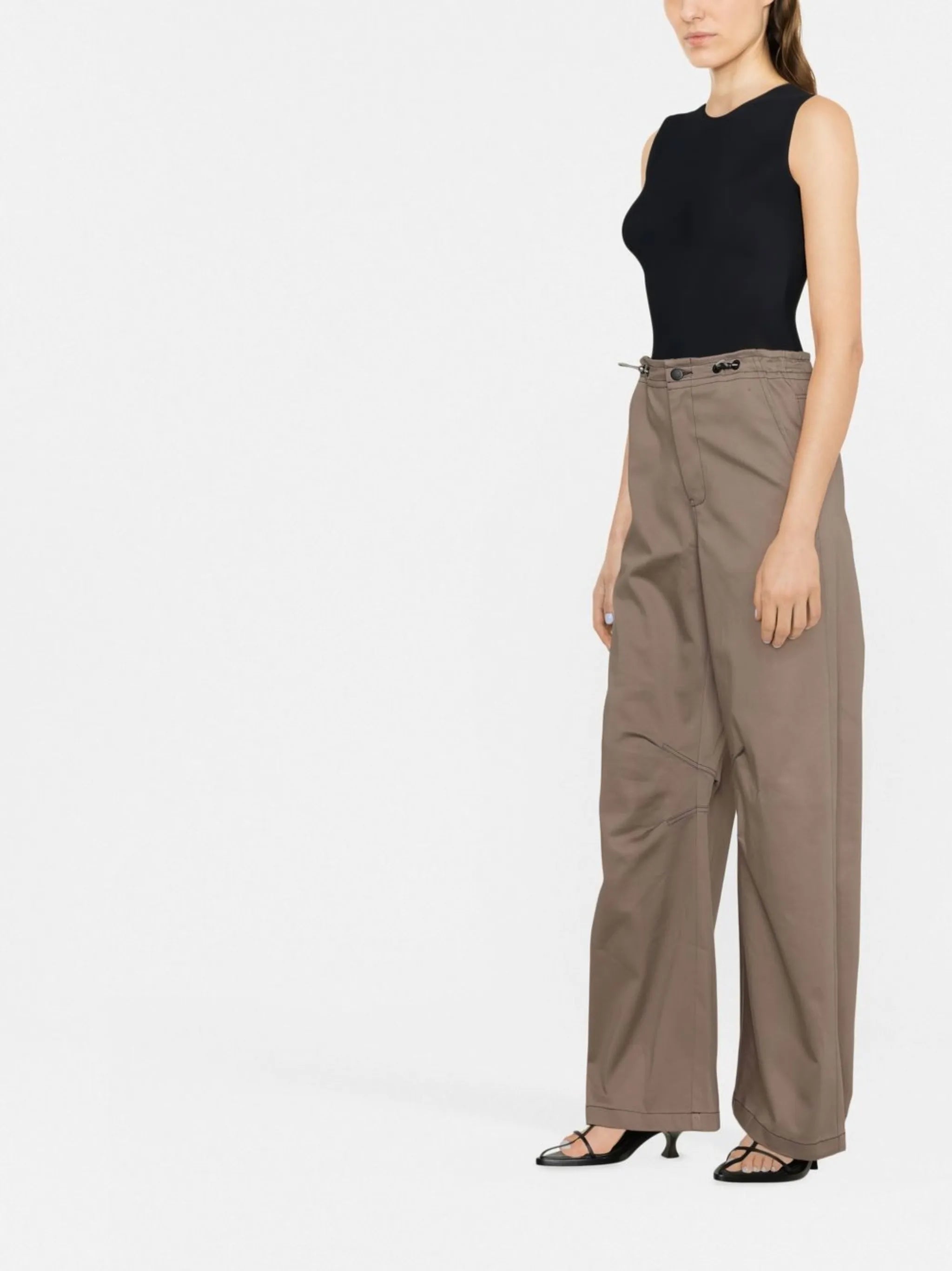 Cannon wide-leg trousers