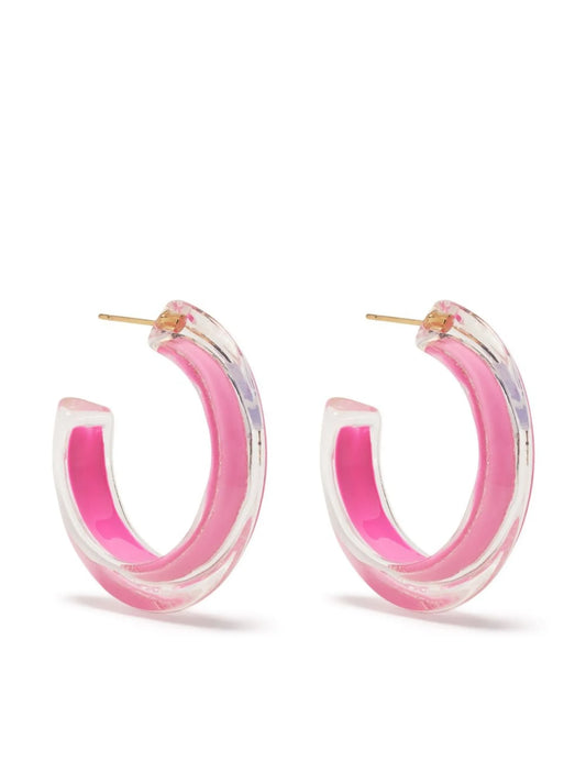Medium Jelly hoop earrings